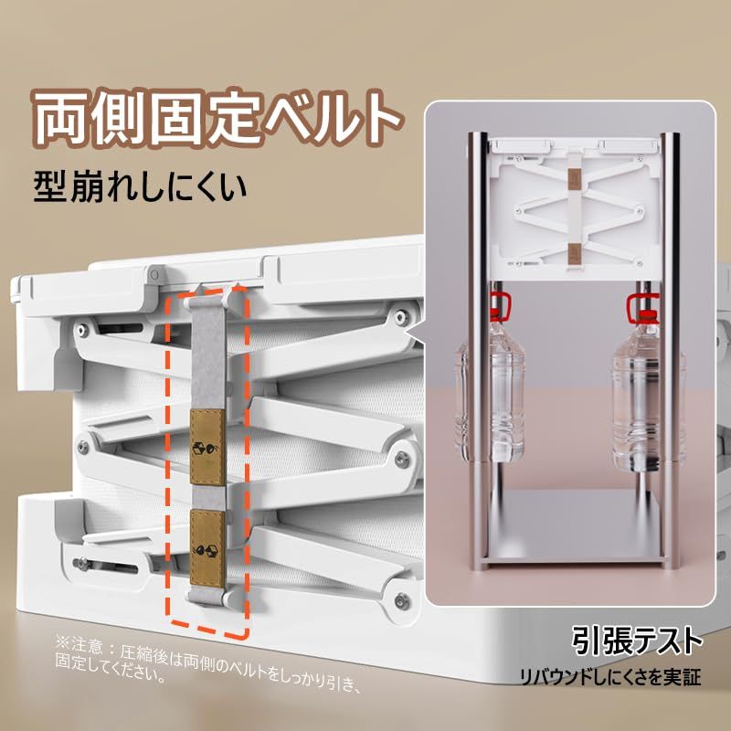 Mayi Box 圧縮ボックス 折りたたみ 圧縮袋 一体型 収納ボックス 衣類