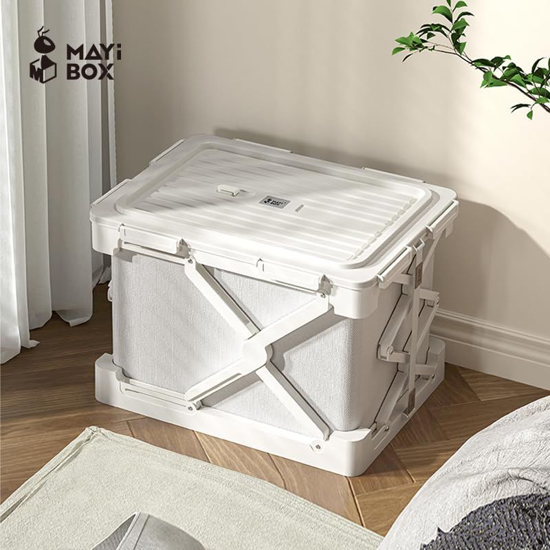 Mayi Box 圧縮ボックス 折りたたみ 圧縮袋 一体型 収納ボックス 衣類