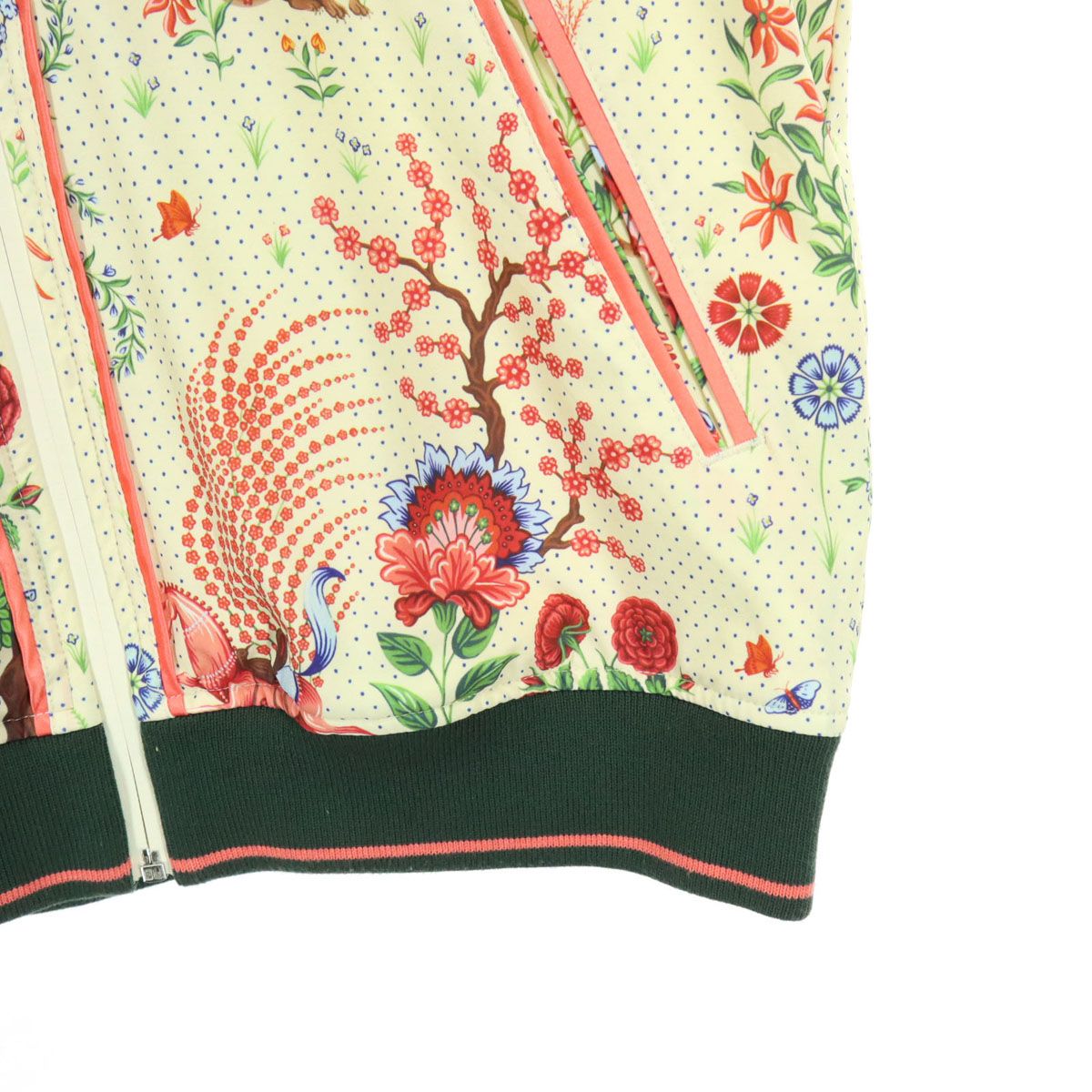 美品 PUMA プーマ リバティ LIBERTY コラボ 総柄 花柄 アニマル柄 長袖 