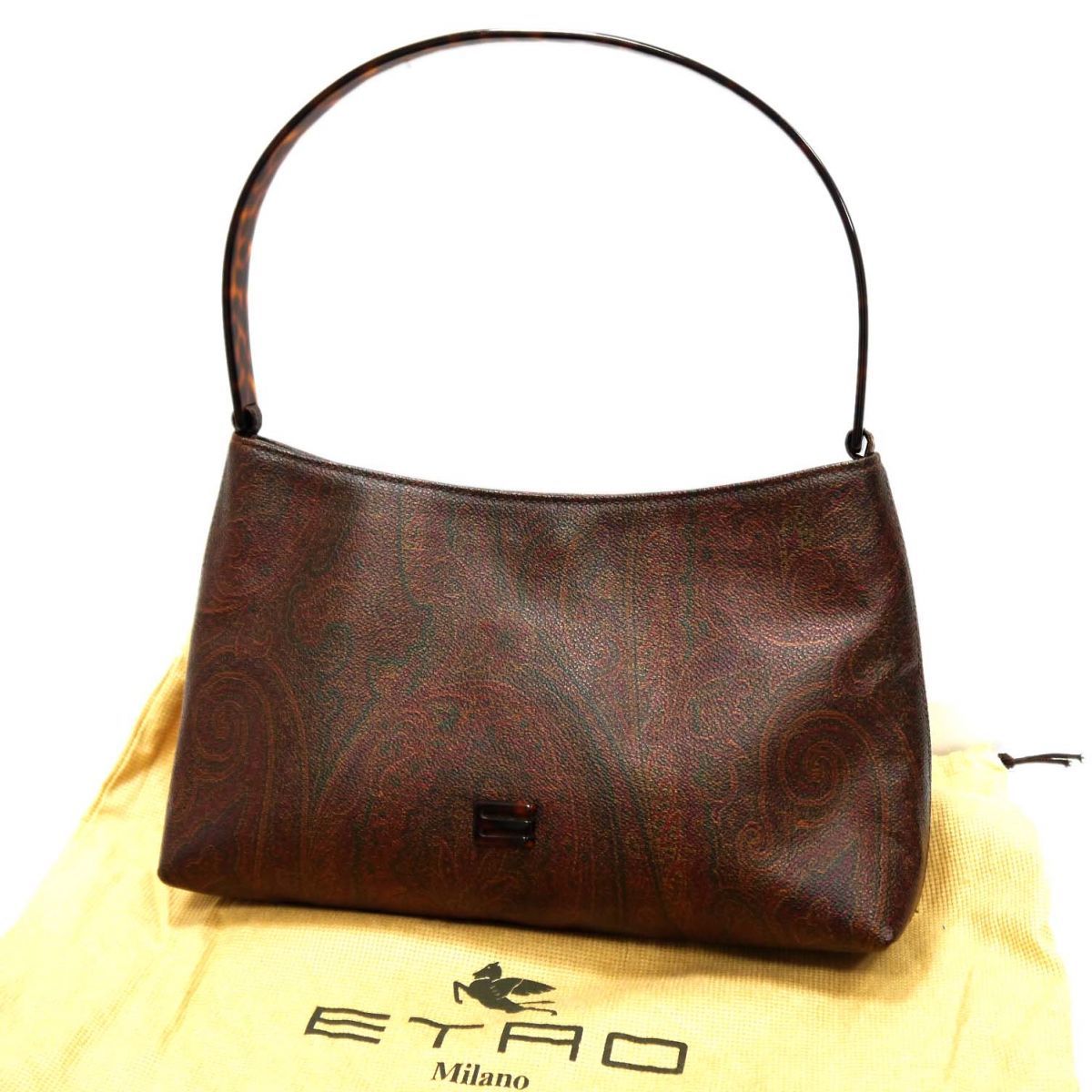 ETRO - M04-k137 ETRO エトロ ペイズリー柄 Eロゴ べっ甲柄 ETRO 