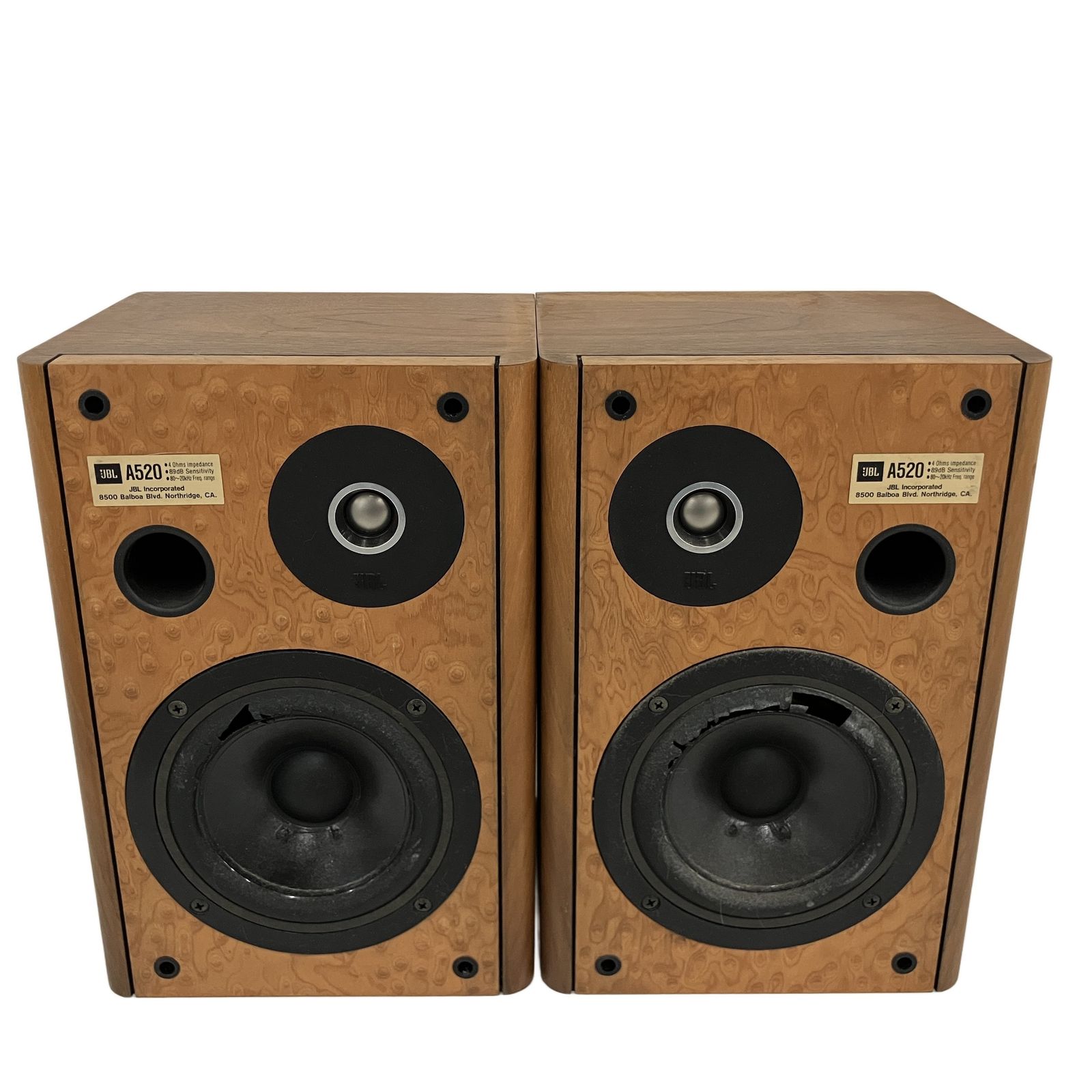JBL A520 Vecchio スピーカー ペア ヴェッキオ オーディオ 音響機材 