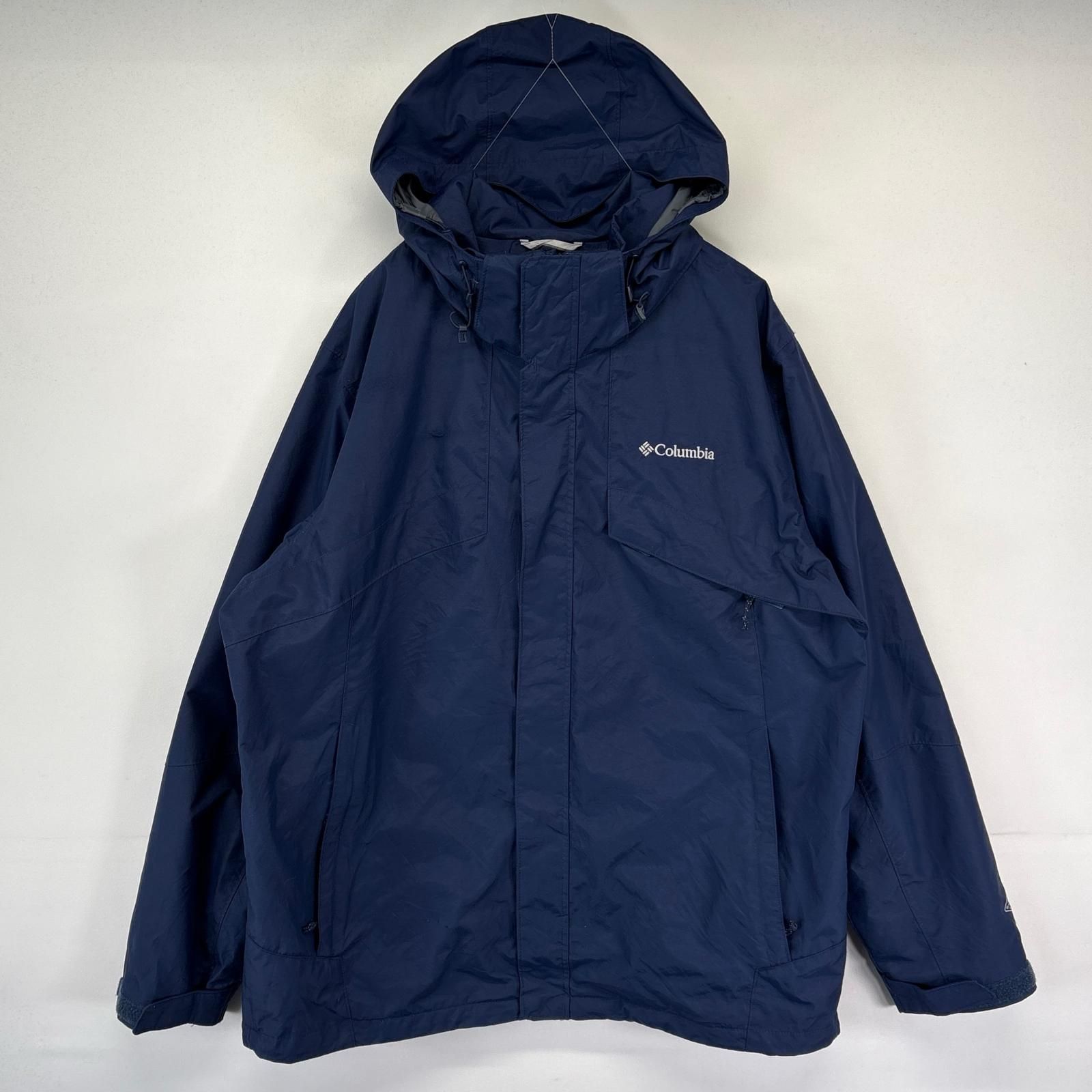 古着 コロンビア Columbia ナイロンジャケット フルジップ オムニ 