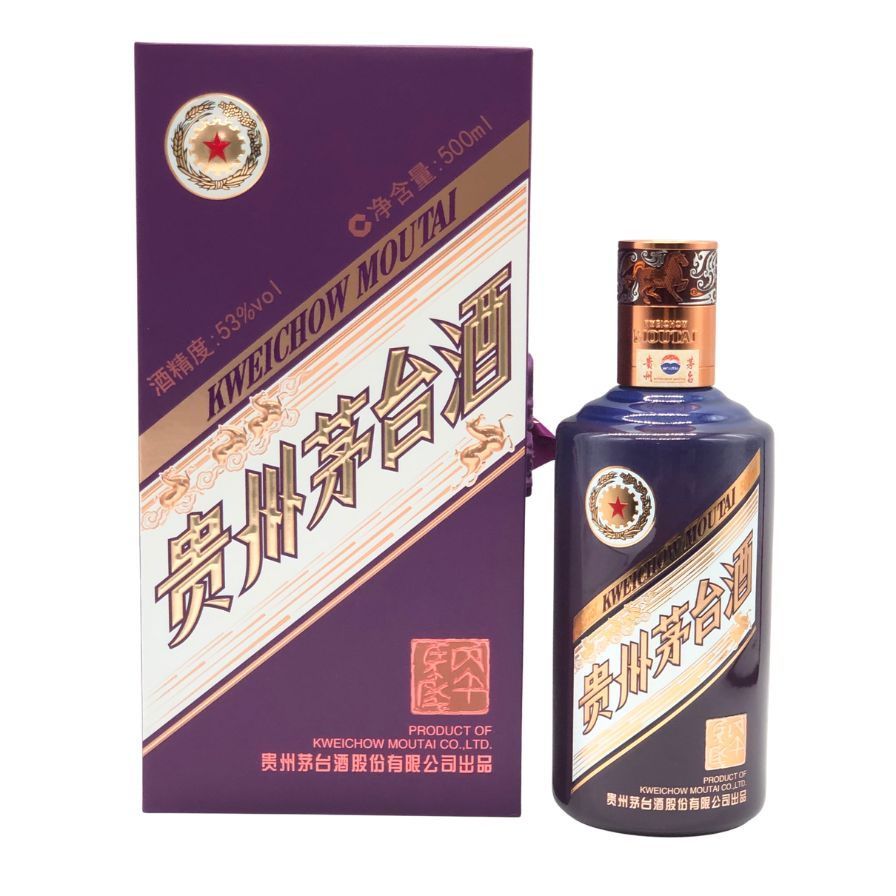 最高級　貴州茅台酒　マオタイ酒　丙午馬年限定ボトル 貴州茅台酒 五星麦 干支ボトル 丙午馬年 2026 53% - メルカリ