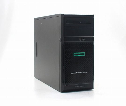 hp ProLiant ML30 Gen10 Xeon E-2174G 3.8GHz 16GB 300GBx3台(SAS2.5インチ/12Gbps/RAID5構成) AC*2 SmartArray P408i-p SR Gen10 中古 40,040円