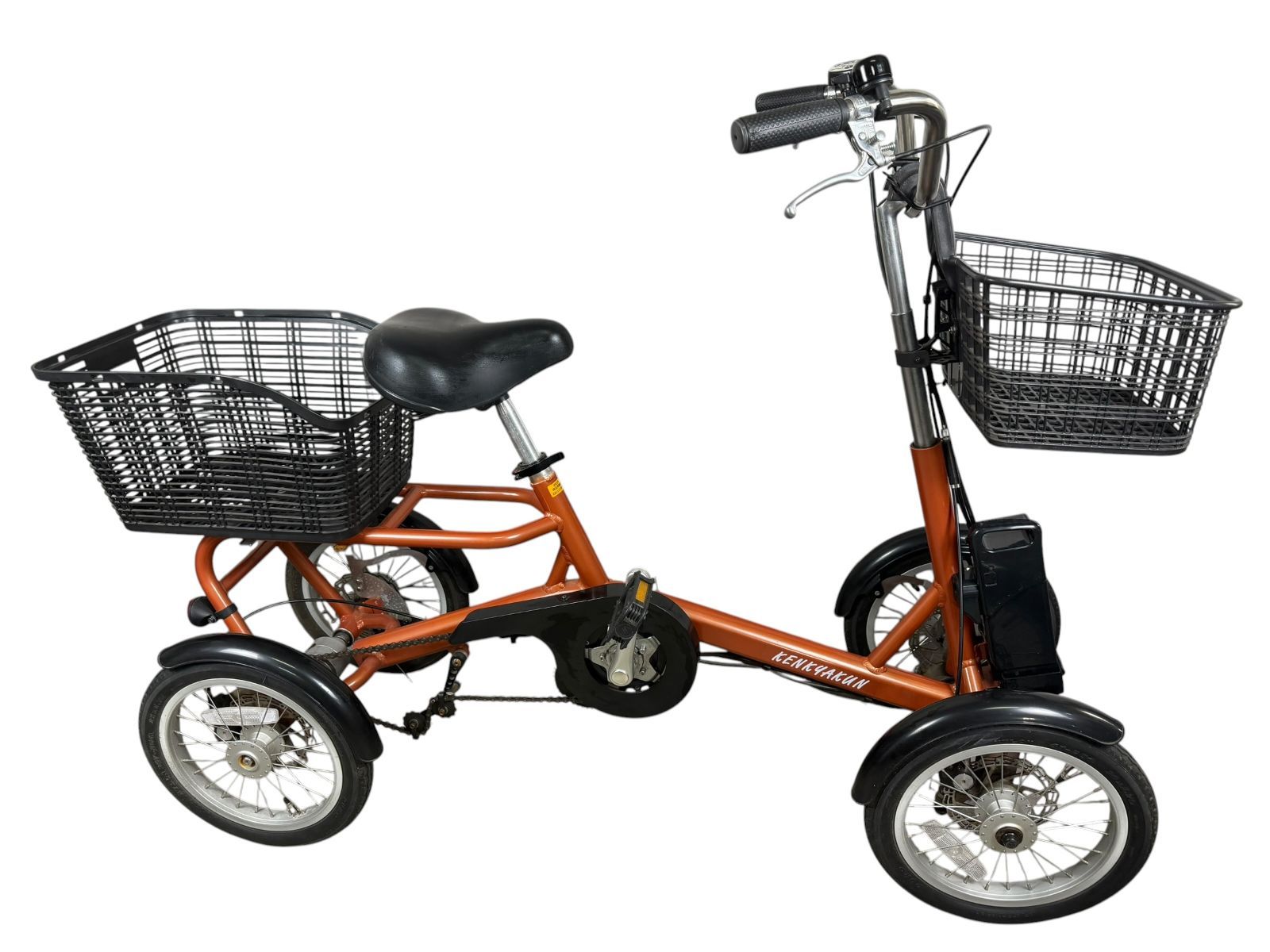 関東のみ配送可能】電動アシスト付4輪自転車 KENKYAKUN けんきゃくん 