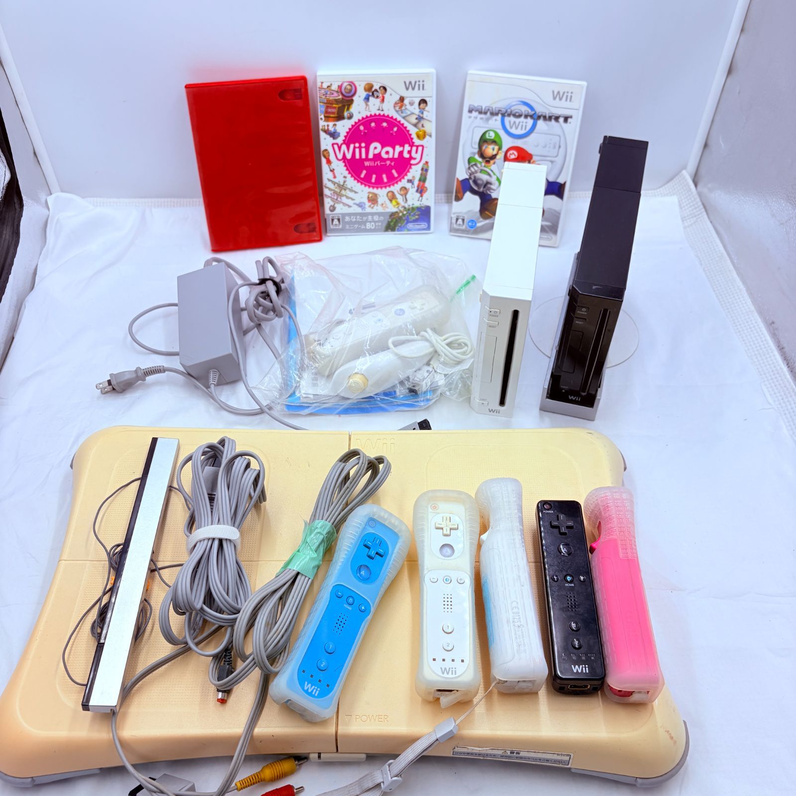 ❗️✨Wii本体2台＋リモコン6本＋ソフト付✨❗️】任天堂 Wiiまとめ 