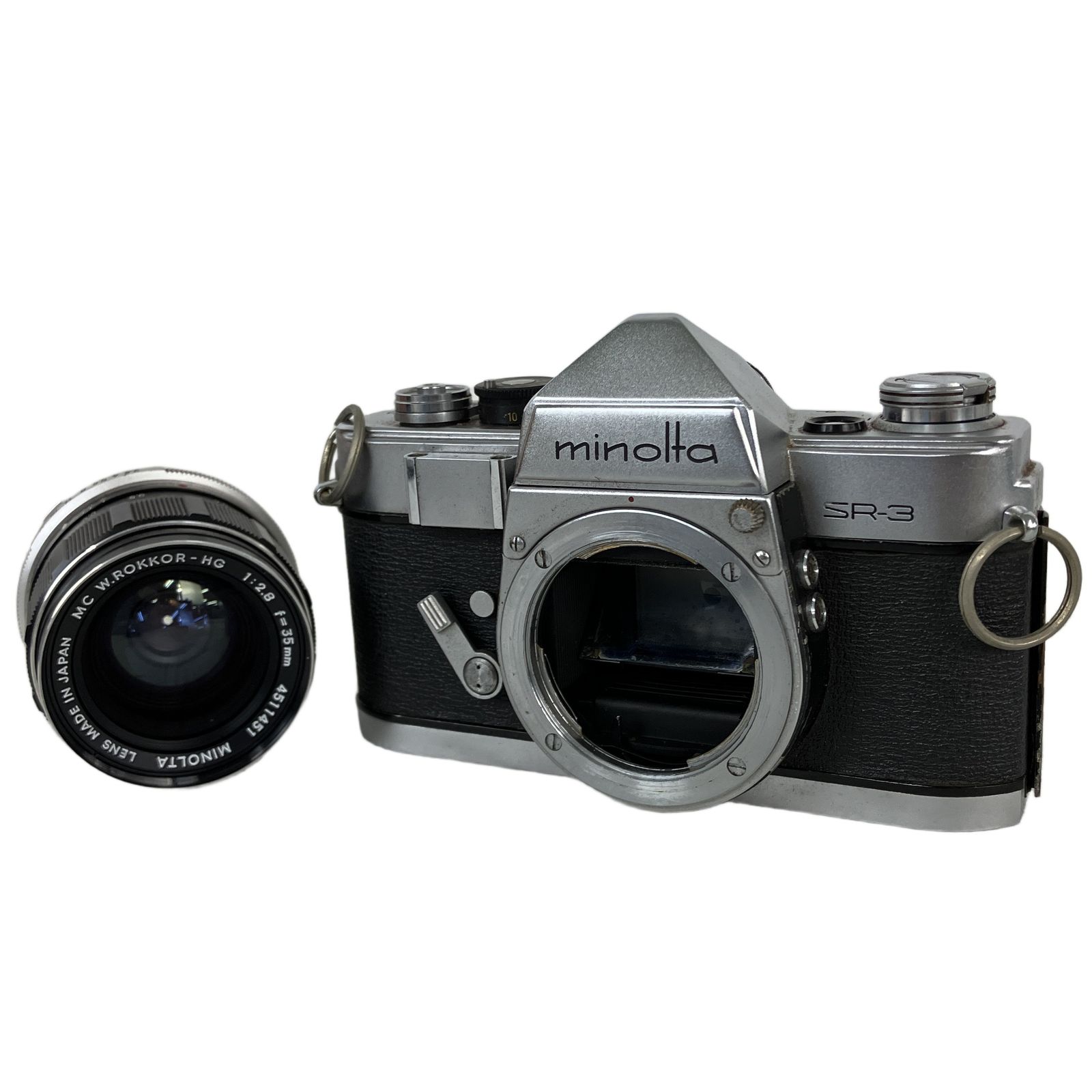 ③ ジャンク MINOLTA フィルムカメラ レンズ まとめ売り Minolta SR-3