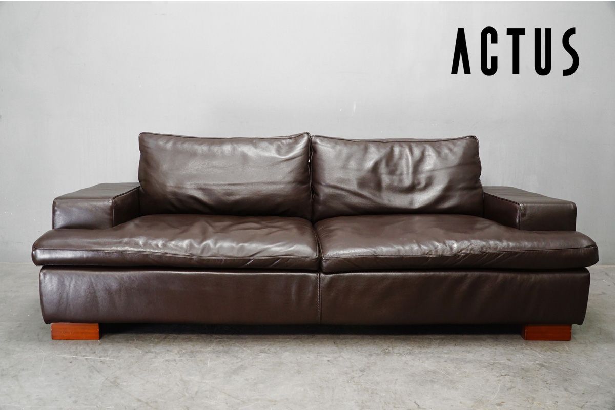 展示美品 ACTUS(アクタス) 「Five by Five」GRAHAM(グラハム) 本革 