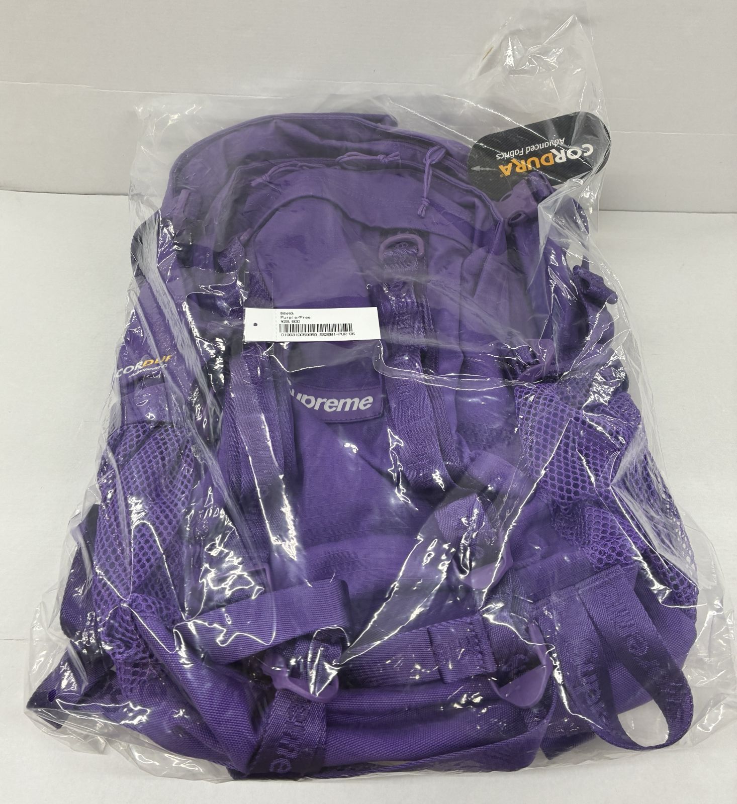 未使用 未開封 Supreme Backpack 26SS Purple シュプリーム バック 