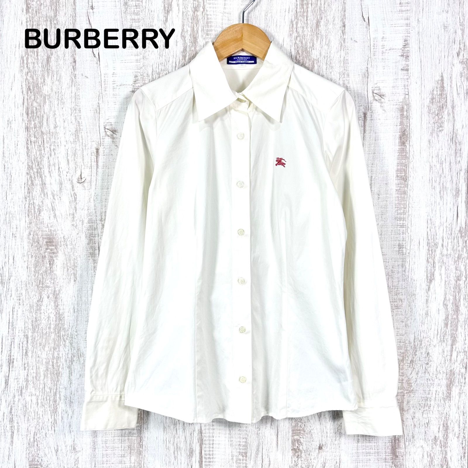 BURBERRY BLUE LABEL バーバリーブルーレーベル ホースロゴ刺繡 