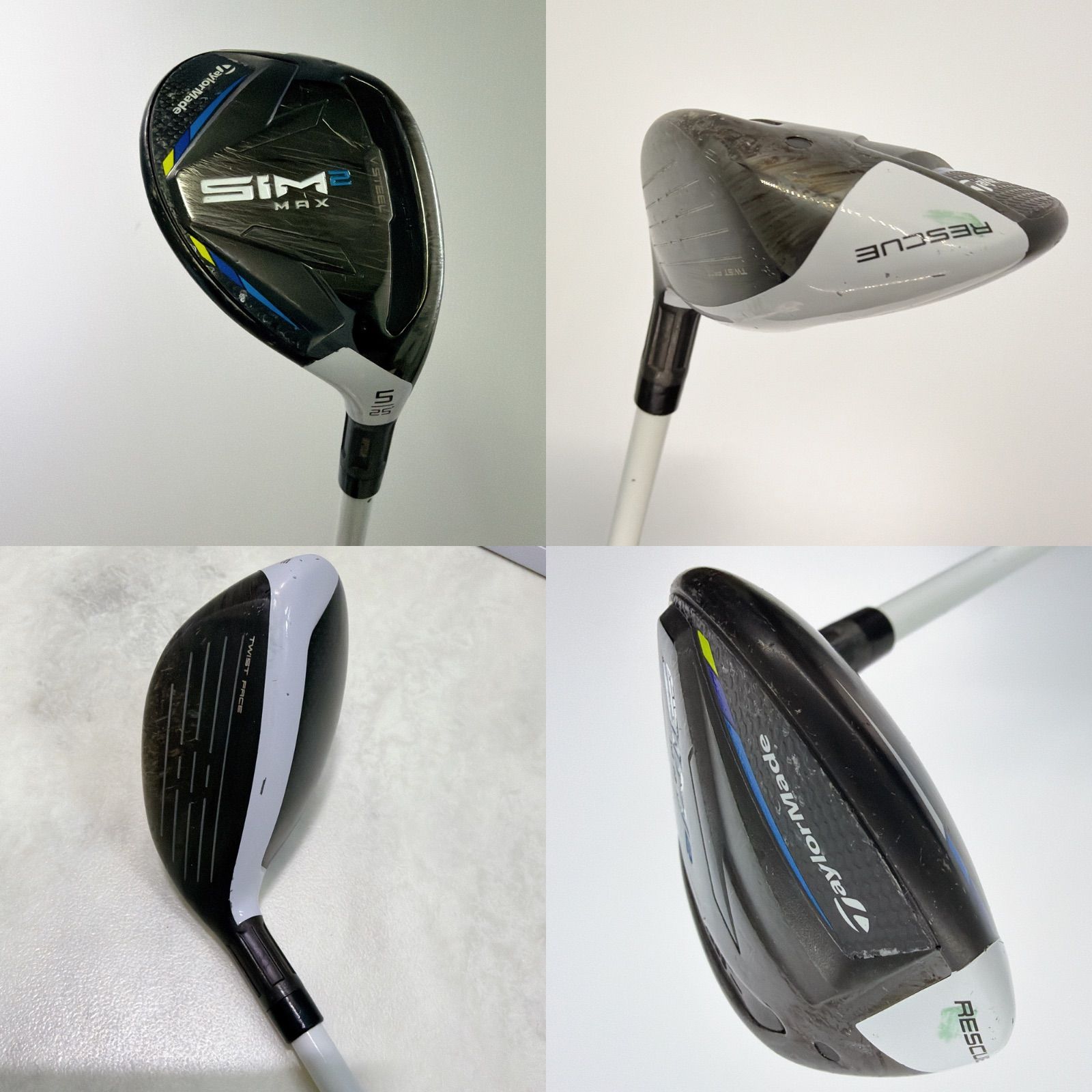 新品グリップ テーラーメイド SIM2 MAX 5UT レディース レスキュー 
