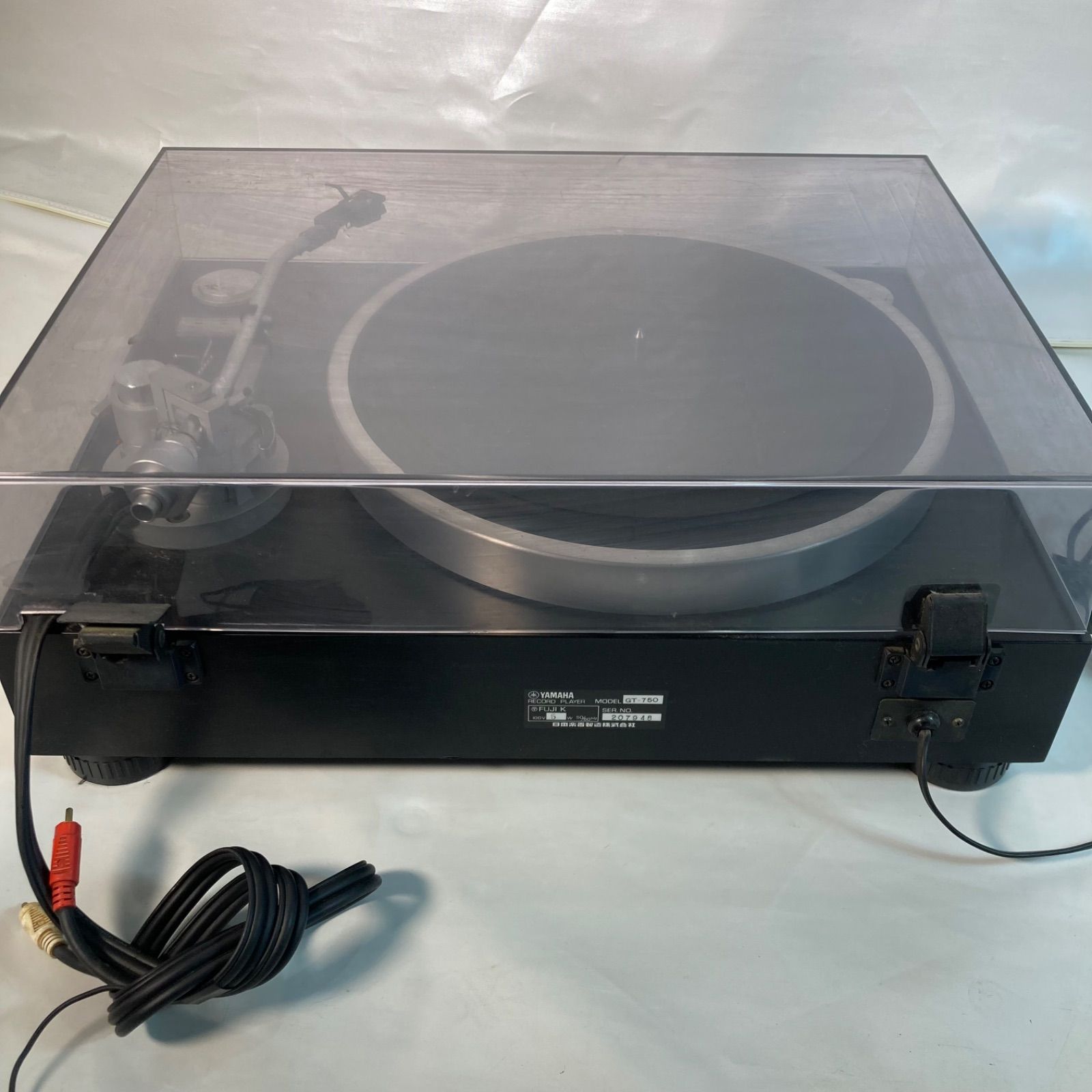 ジャンク】YAMAHA レコードプレーヤー ターンテーブル GT-750 - メルカリ
