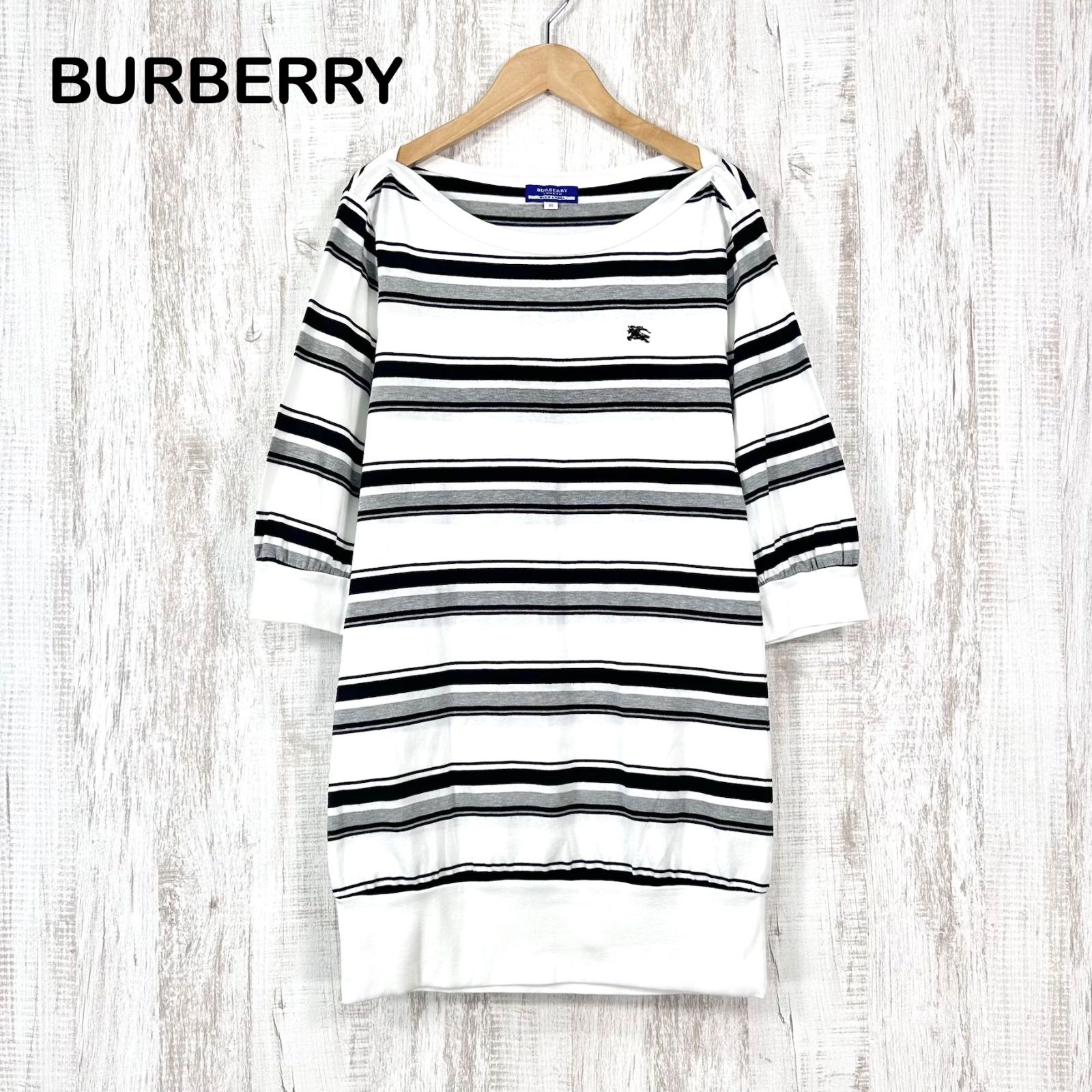 バーバリーブルーレーベル BURBERRY BLUE LABEL チュニック ボーダー 