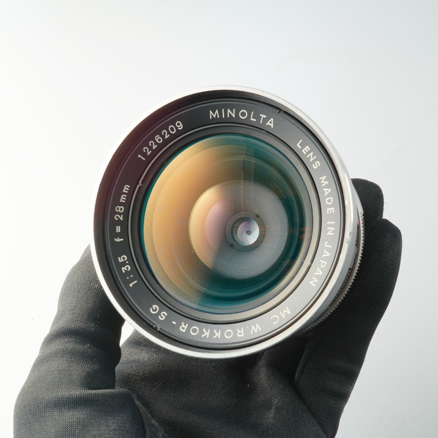 MINOLTA ミノルタ MC W.Rokkor SG 28mm F/3.5 単焦点レンズ - メルカリ