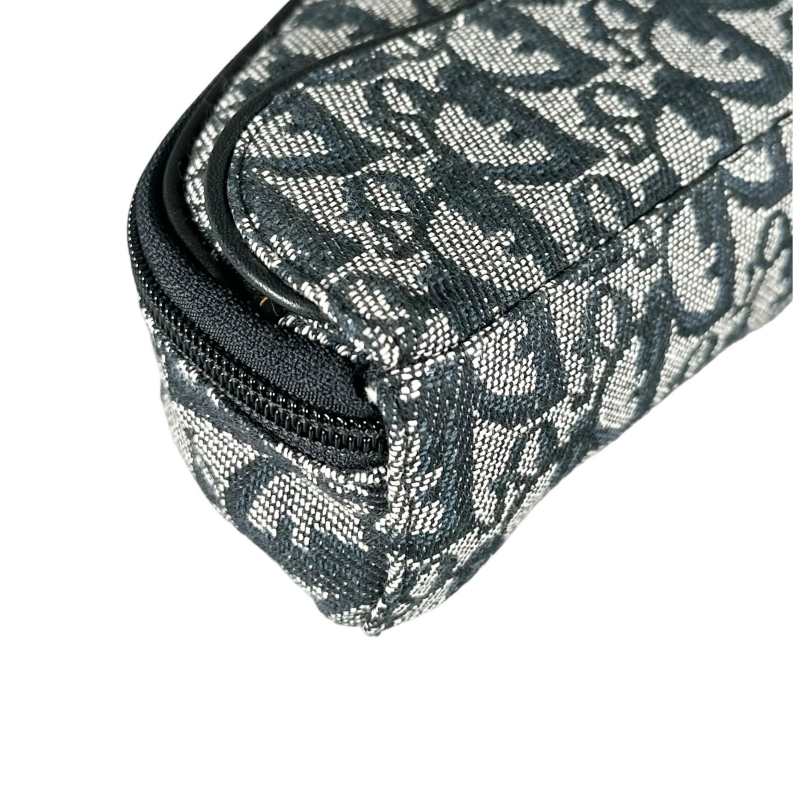 美品 Christian Dior クリスチャンディオール トロッター サドルポーチ