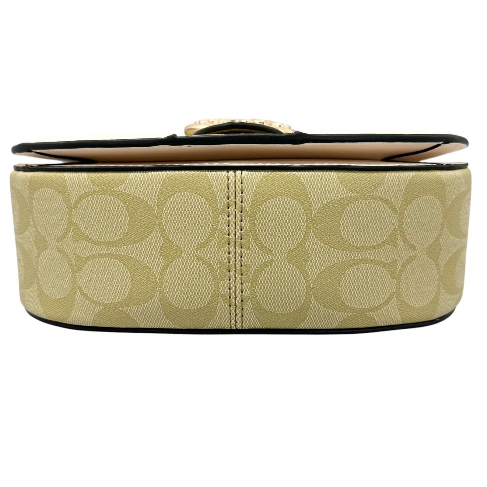 美品 COACH コーチ C2806 ショルダーバッグ レザー ホワイト レディース シグネクチャー【中古】【送料無料】 美品 COACH コーチ C2806 ショルダーバッグ レザー ホワイト