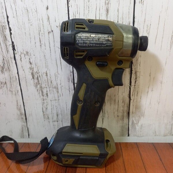 中古】マキタ(makita) コードレスインパクトドライバー TD173DZO