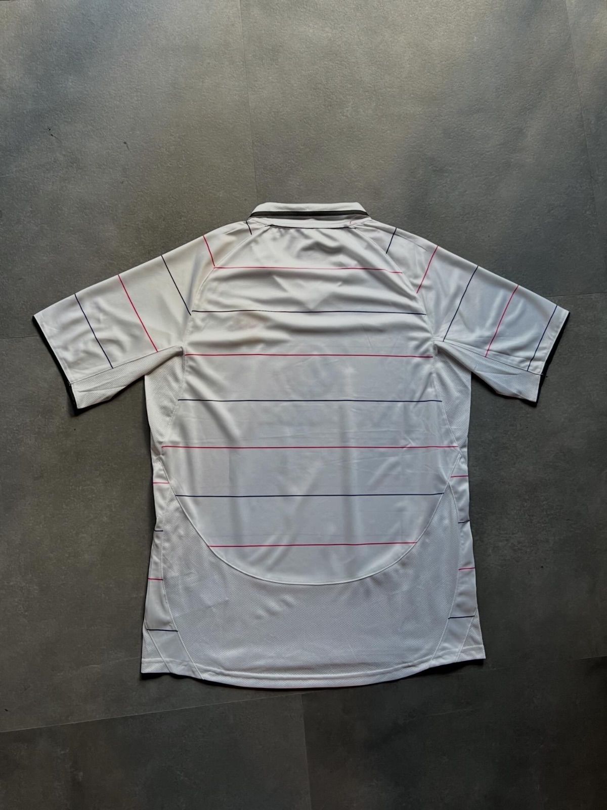 NIKE マンチェスターユナイテッド Vodafone ゲームシャツ L 白-ファー 