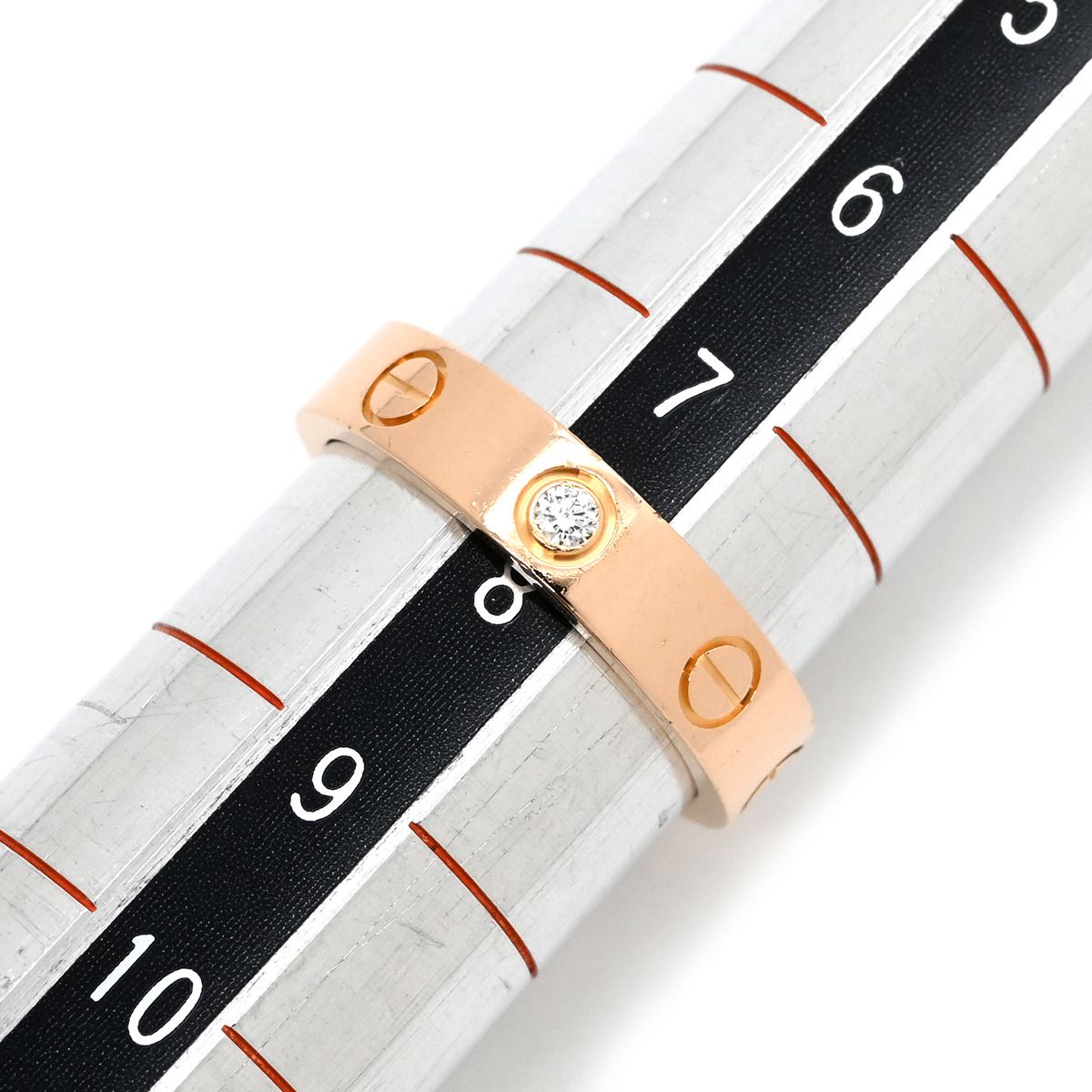 カルティエ Cartier リング 指輪 ミニラブリング ピンクゴールド #48 
