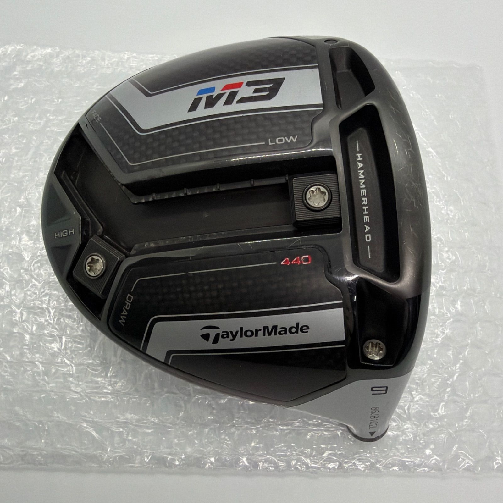 M3 440cc 9° TaylorMade テーラーメイド ヘッドのみ M3 TaylorMade 440cc テーラーメイド ドライバー 0 9° 人気の440cc