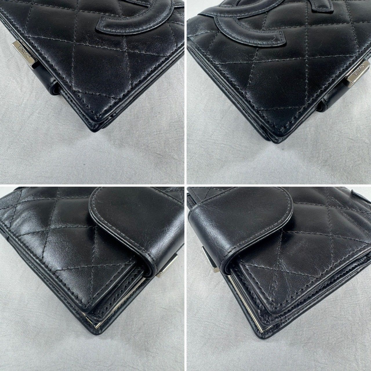 人気・美品】CHANEL シャネル ラムスキン カンボンライン ココマーク