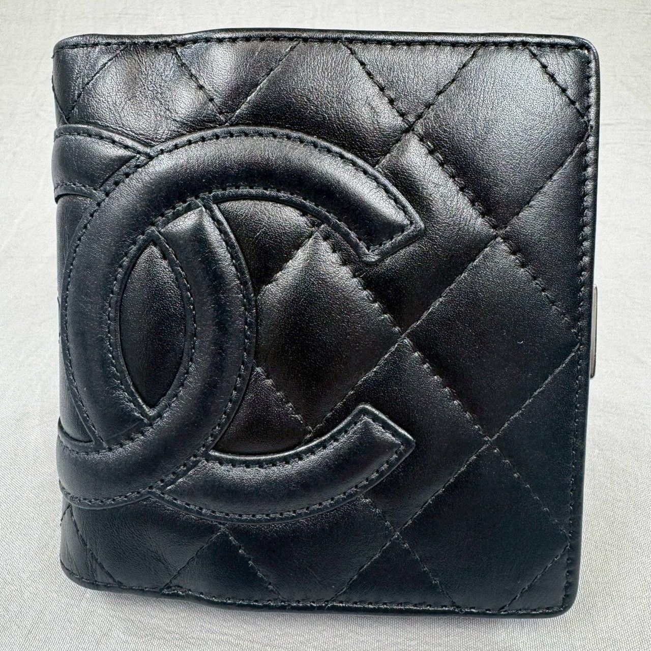 人気・美品】CHANEL シャネル ラムスキン カンボンライン ココマーク