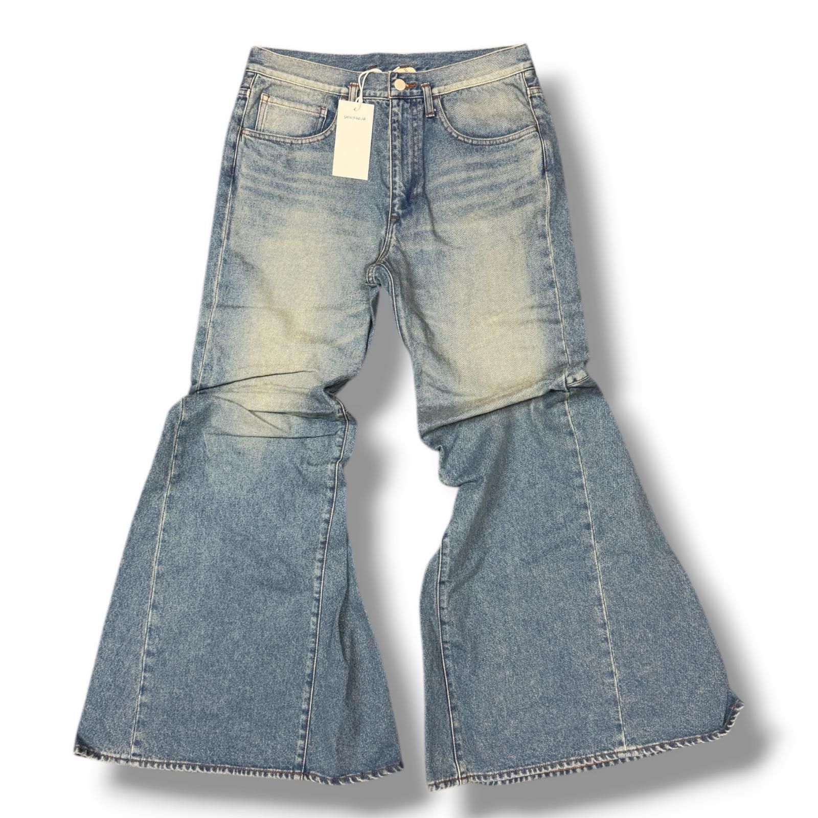 参考上代53900円 未使用 SHINYAKOZUKA 25SS WASHED ORDINARY CITY