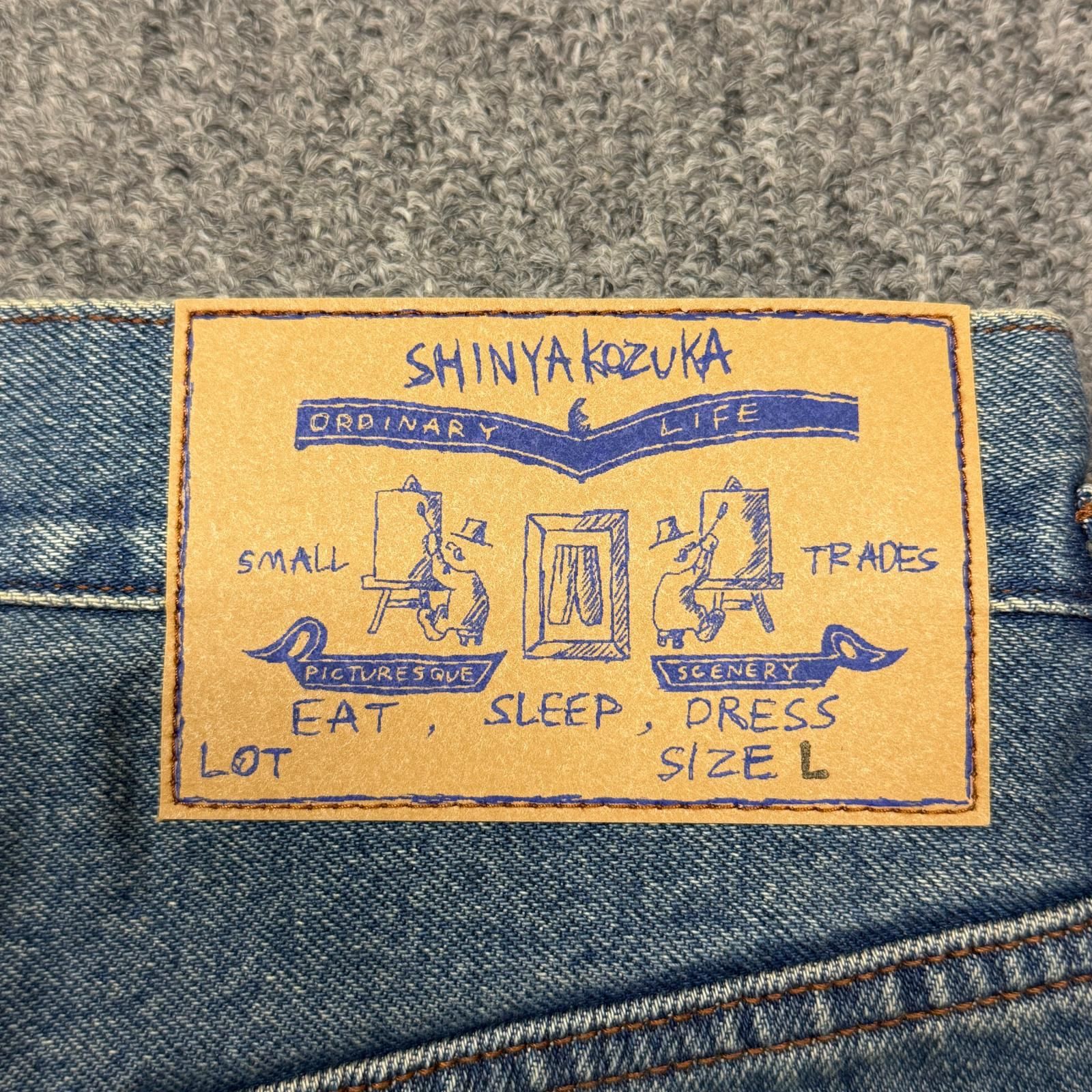 参考上代53900円 未使用 SHINYAKOZUKA 25SS WASHED ORDINARY CITY