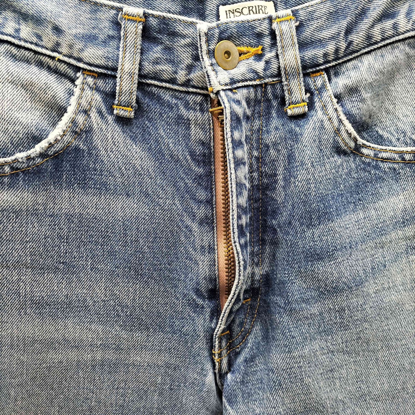 アンスクリア INSCRIRE CALF LEATHER カーフレザー パッチ サイド 