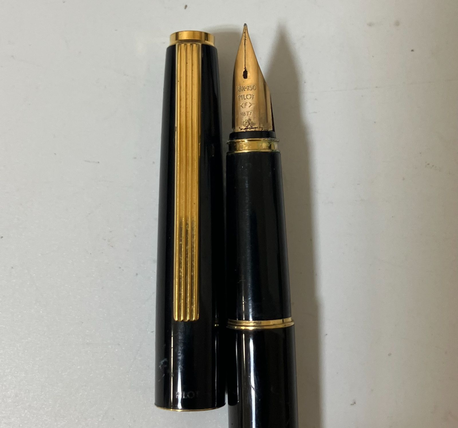 32275】PILOT パイロット 18K 750 ペン先18金 万年筆 筆記用具 文房具