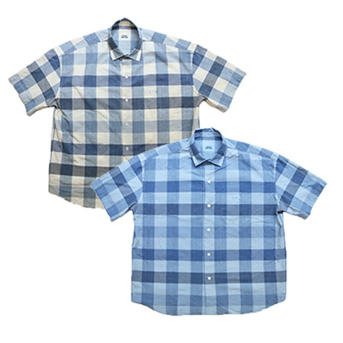 Porter Classic H/W INDIGO CHECK BEAT WRITER SHIRT ポーター