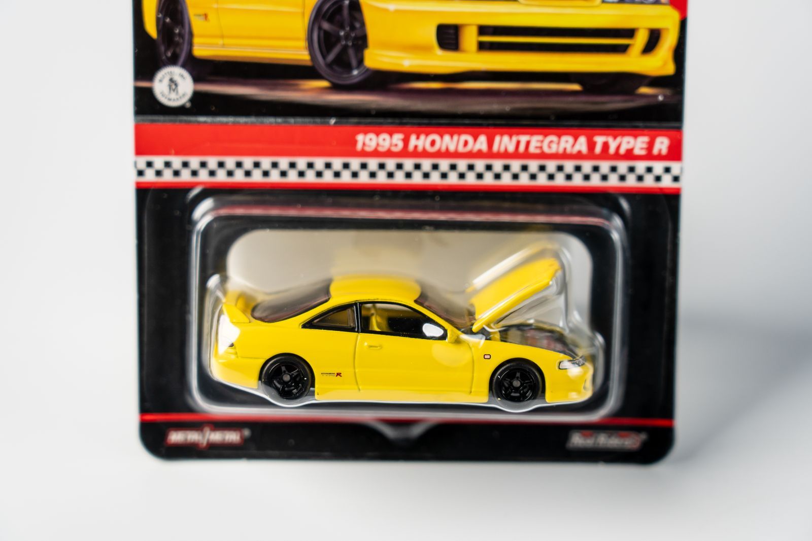 Hot Wheels - RLC 1995 Honda Integra Type R - Yellow - USパッケージ