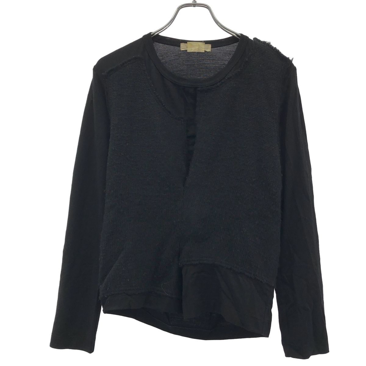 COMME des GARCONS コムデギャルソン 14AW ドッキングニットセーター 