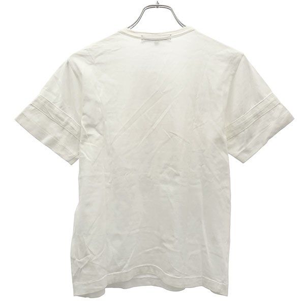COMME des GARCONS コムデギャルソン 10SS  live free with Strong will プリントTシャツ GE-T074 ホワイト M COMME des GARCONS コムデギャルソン 10SS live free with Strong will