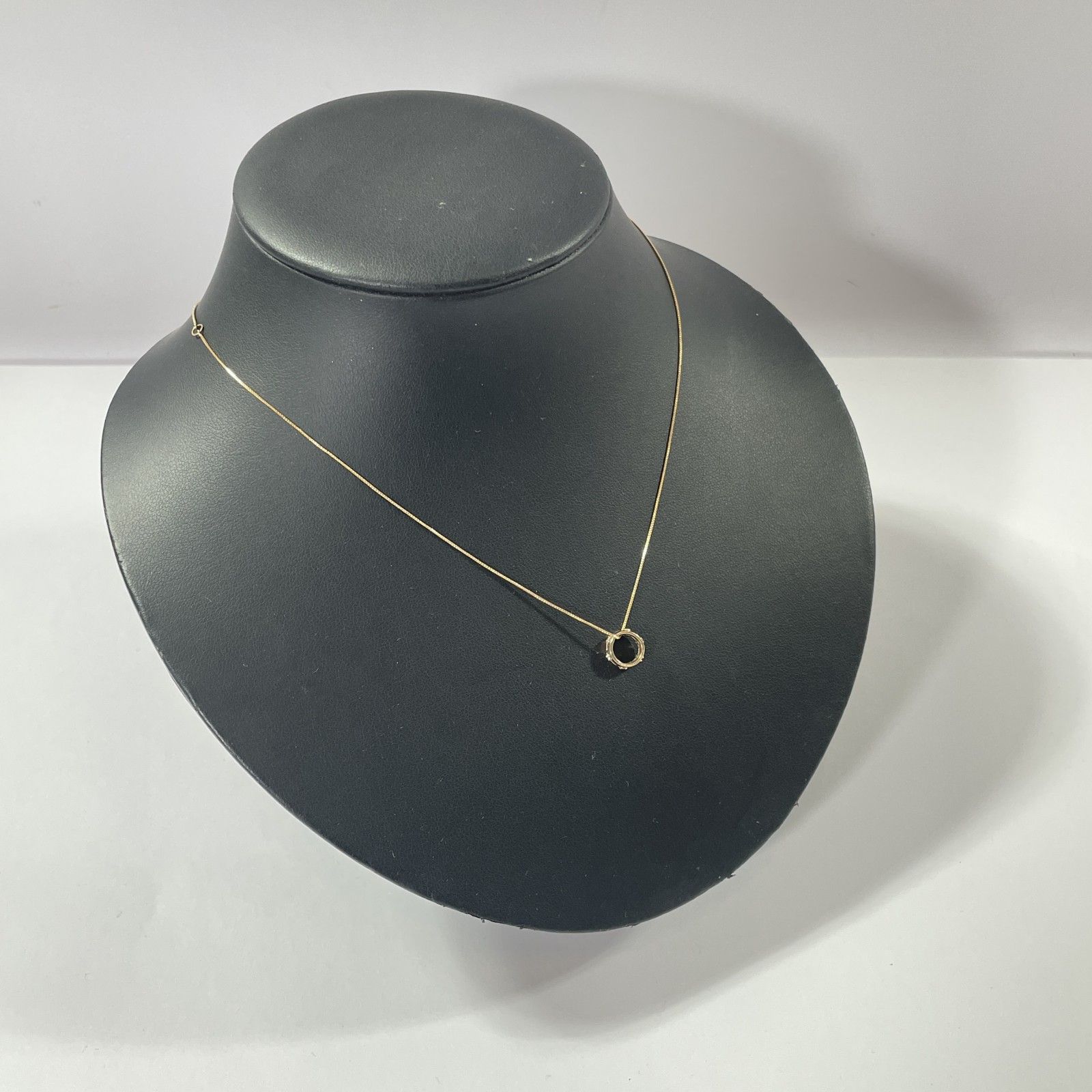 ☆ K18刻印 18金 ゴールドチェーンネックレス K10刻印 リングトップス 