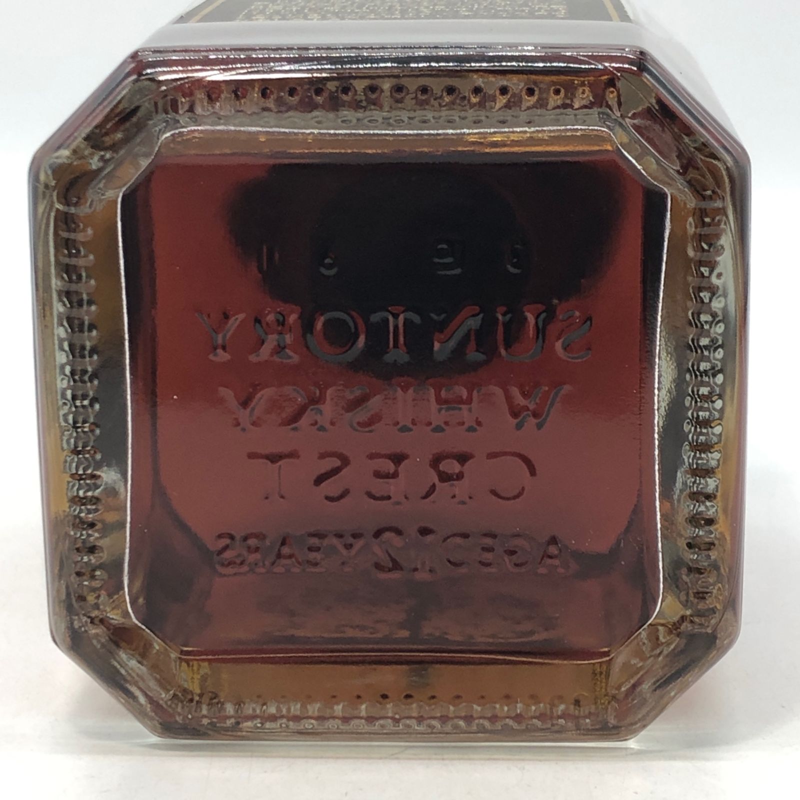 サントリー クレスト 12年 旧ボトル 750ml 43% 東京都限定 - メルカリ