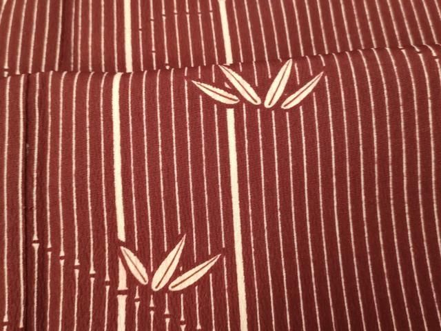 平和屋着物▽小紋　単衣　笹竹文　洗える着物　BAAT9051yc 平和屋着物□小紋 笹竹文 洗える着物 AABH4551fw - メルカリ