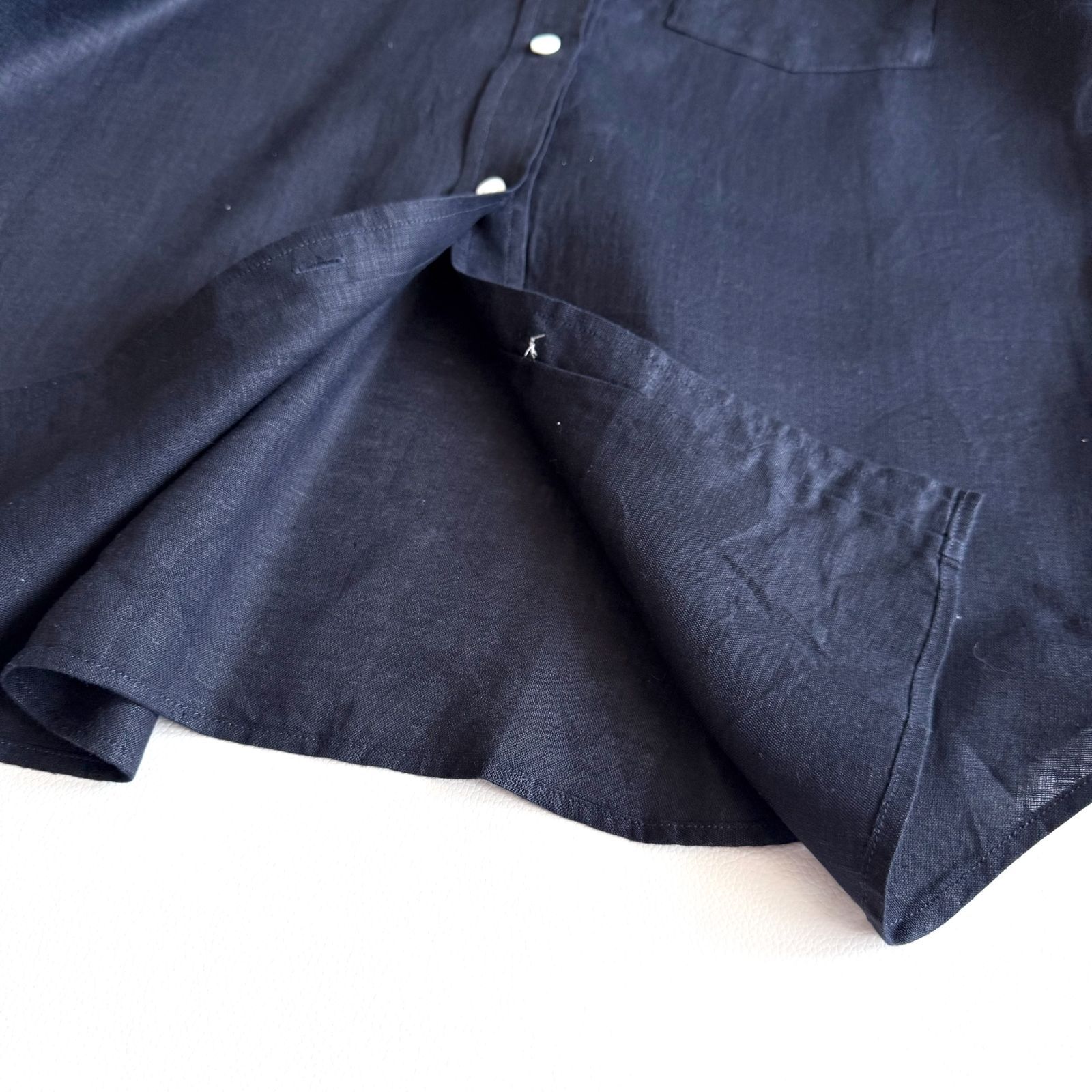 ◇美品◇ JOURNAL STANDARD relume 2024SS フレンチリネンシャツ 