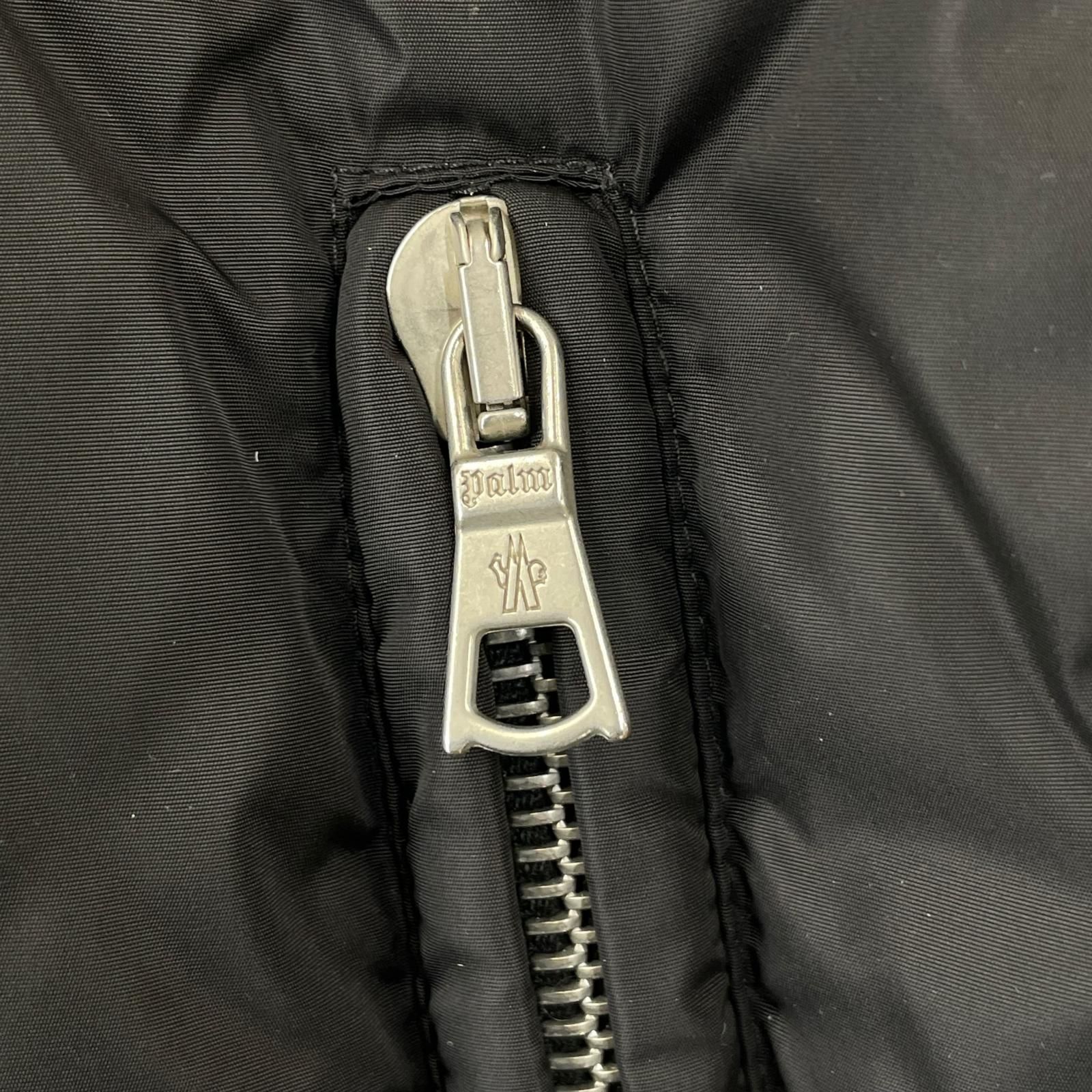 美品 MONCLER モンクレール 秋冬 AW ダウンベスト ナイロン ブラック