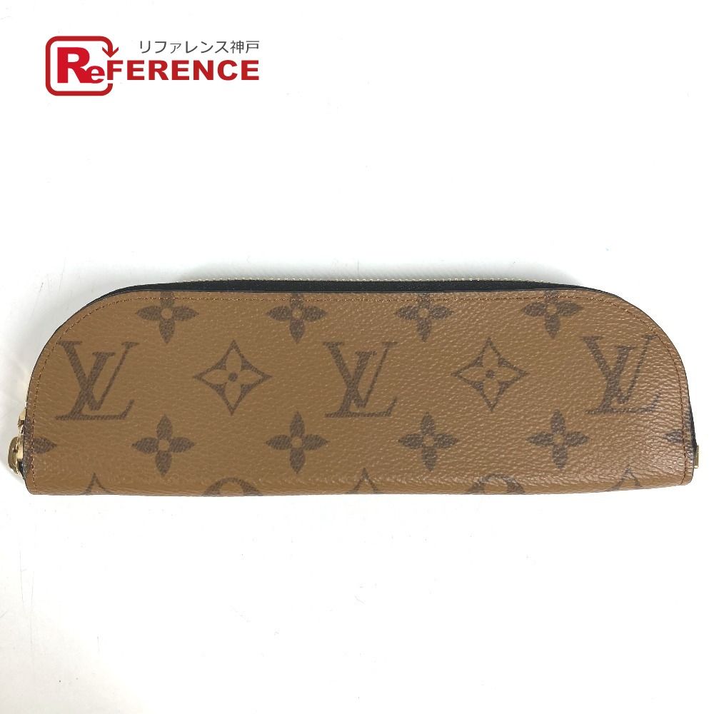 ルイヴィトン LOUIS VUITTON ペンシルポーチシャーロット GI1165 モノグラムリバース 筆箱 ポーチ ステーショナリー ペンケース モノグラムリバースキャンバス ベージュ 美品 LOUIS VUITTON ルイヴィトン ペンケース ペンシルポーチシャーロット