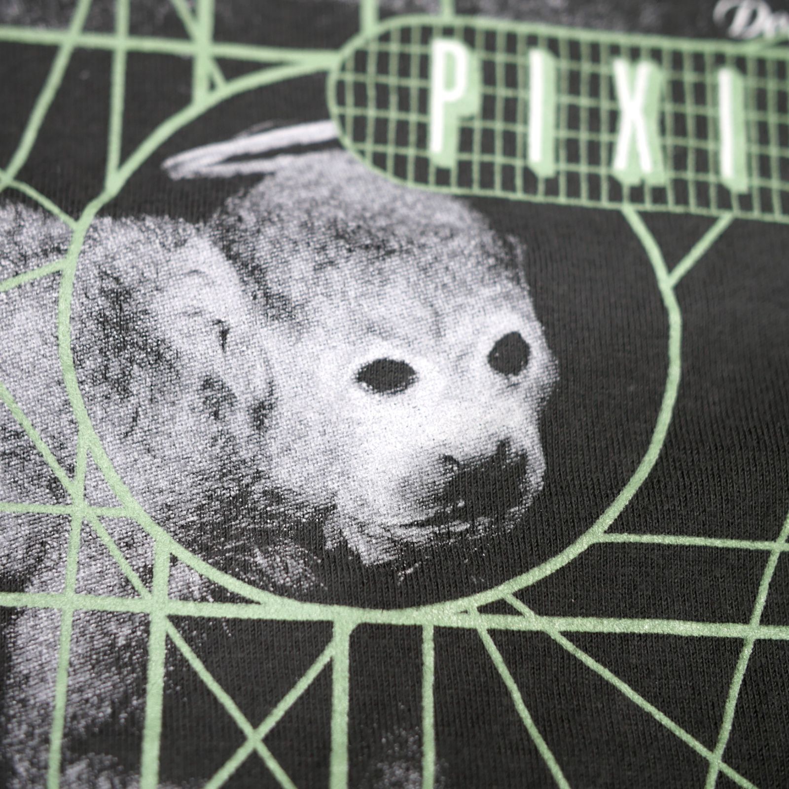 L】The Pixies ピクシーズ Doolittle ドリトル Monkey Grid Tシャツ 