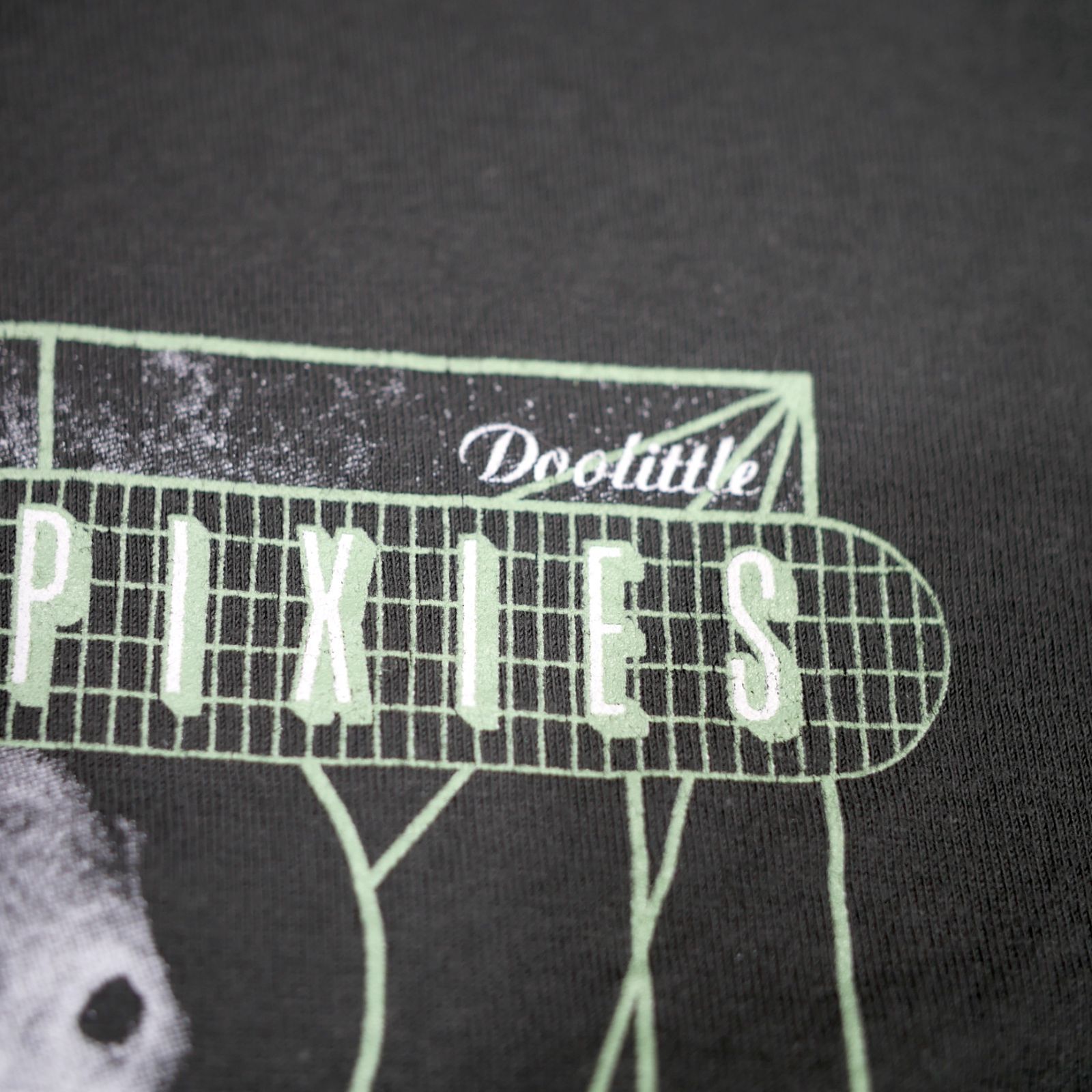 L】The Pixies ピクシーズ Doolittle ドリトル Monkey Grid Tシャツ 