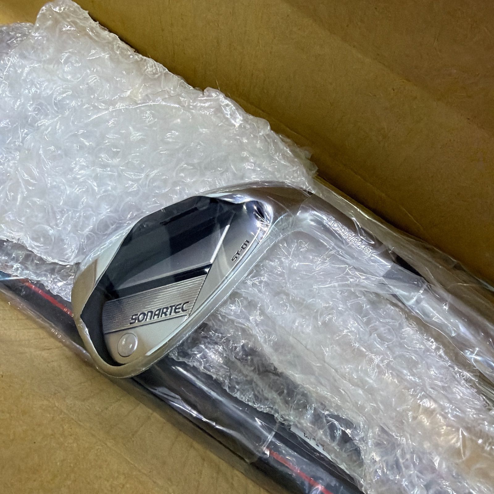 ソナテックアイアン　ST-01 6-P NSプロ950GH S 新品未使用 SONARTEC ST-01 アイアンセット 6-PW 5本 N.S.PRO 950GH
