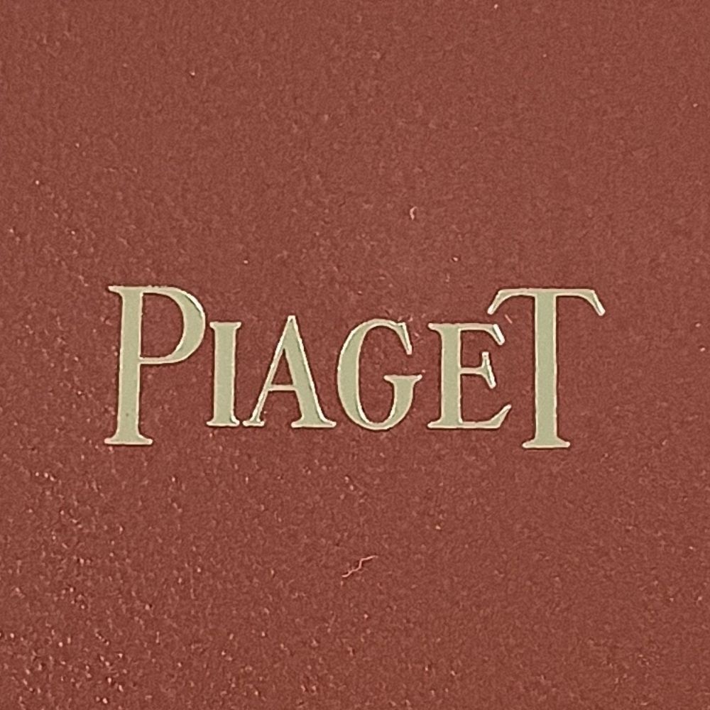 PIAGET ピアジェ 時計用ケース BOX 空き箱 レッド系 正規品 / H118