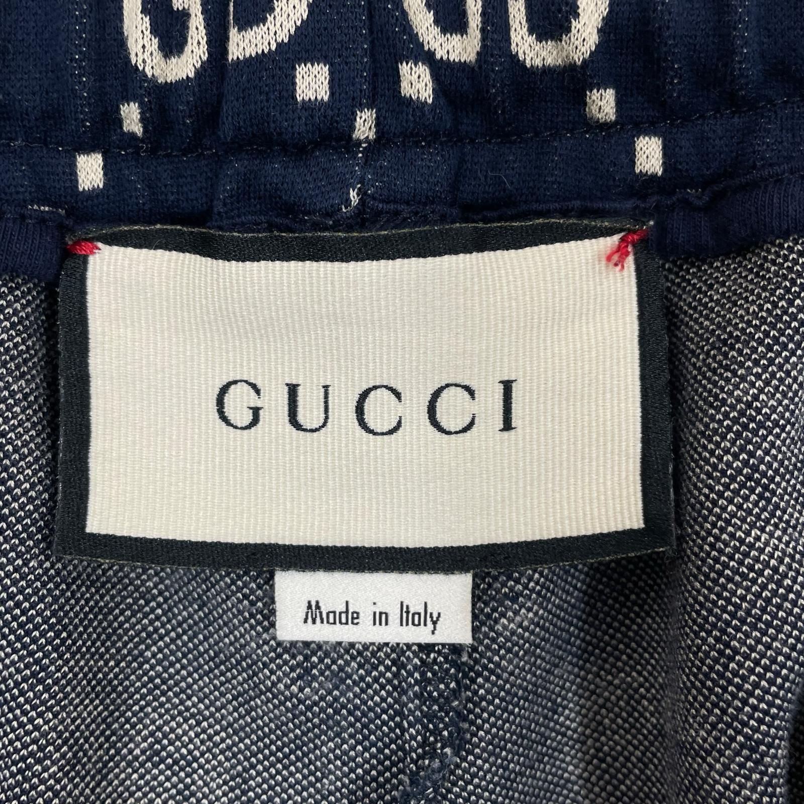 GUCCI グッチ テクニカルジャージ GG柄 X9V05 春夏 SS ジョガーパンツ