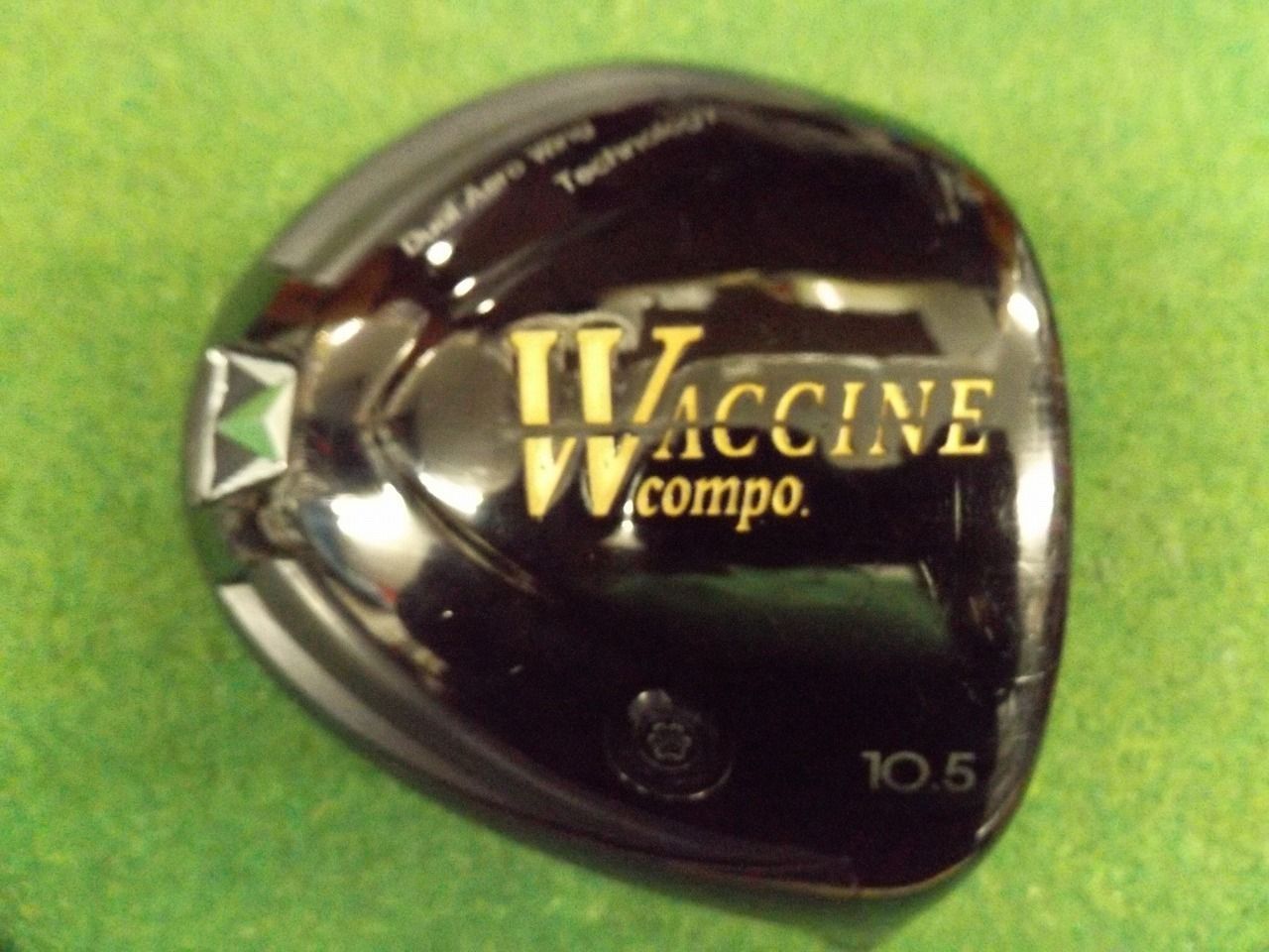 1451 WACCINE compo BLACK 10.5° ヘッド単品 カバー無 ワクチンコンポ