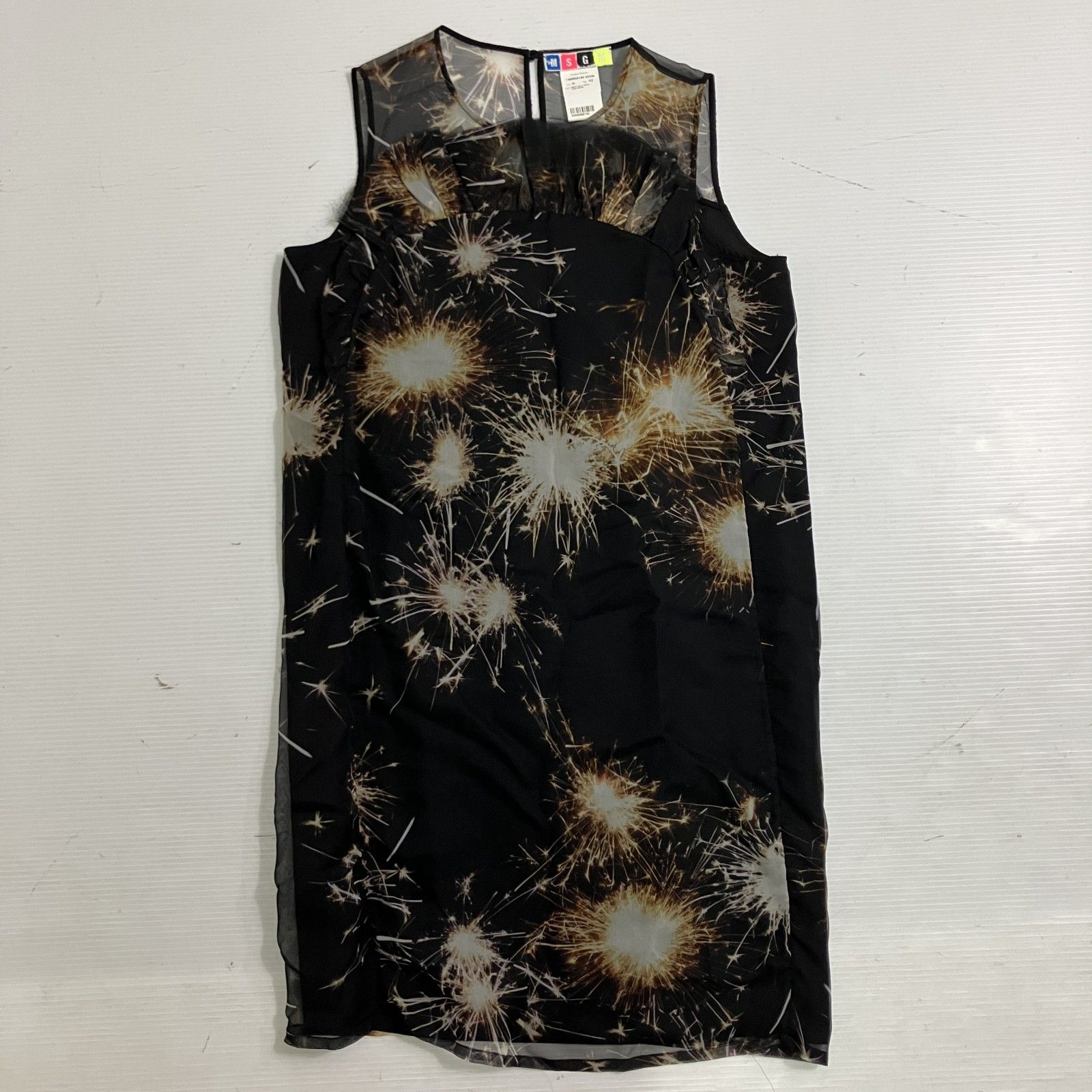 ◇ MSGM エムエスジーエム ワンピース ノースリーブワンピース ワンピ 
