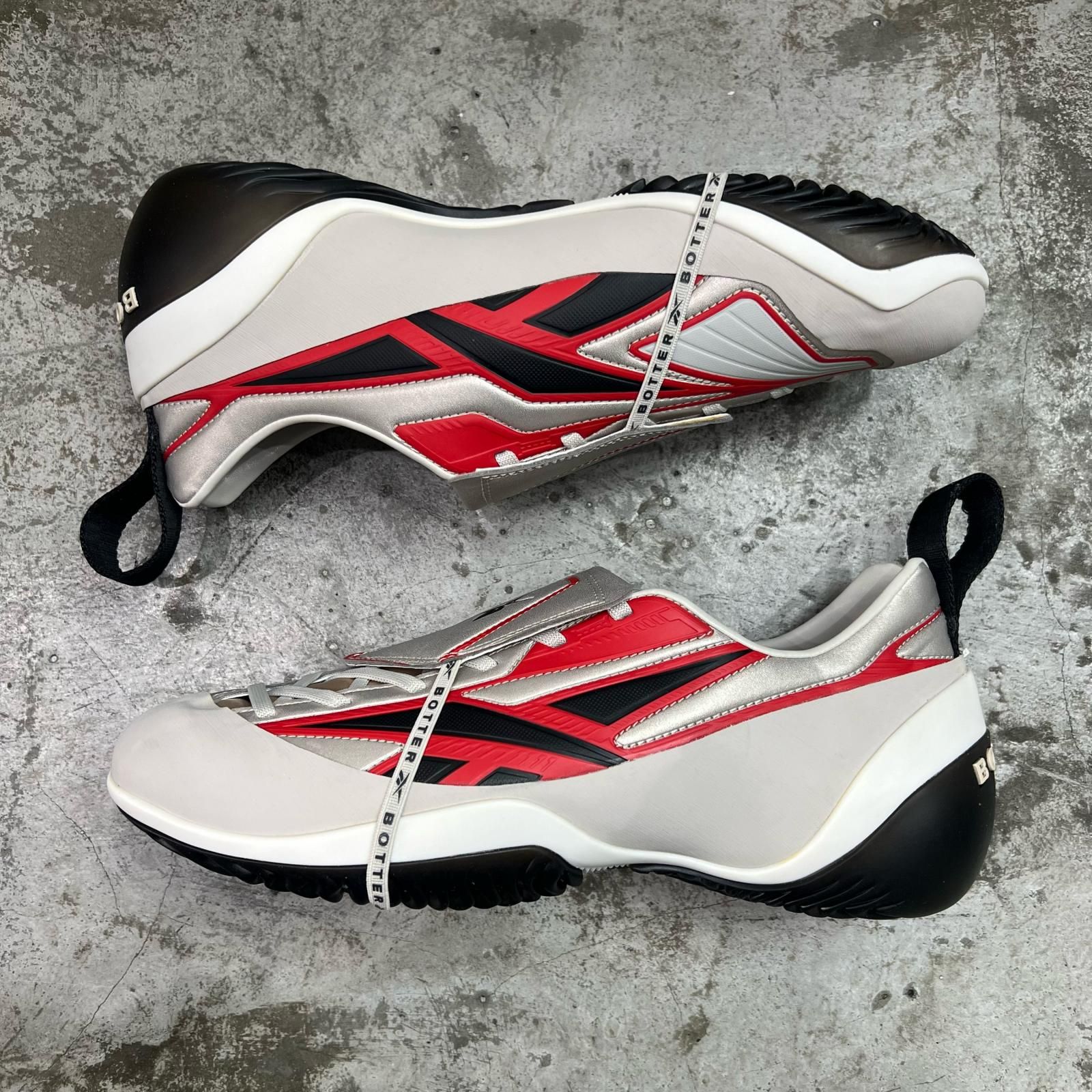 未使用 Reebok Energia Bo Kets エナジーボケット ローカットスニーカー リーボック RMIA06PC99MAT0030925 レッド 26cm （12467M） 未使用 Reebok × BOTTER Energia Bo Kets エナジーボケット ローカット