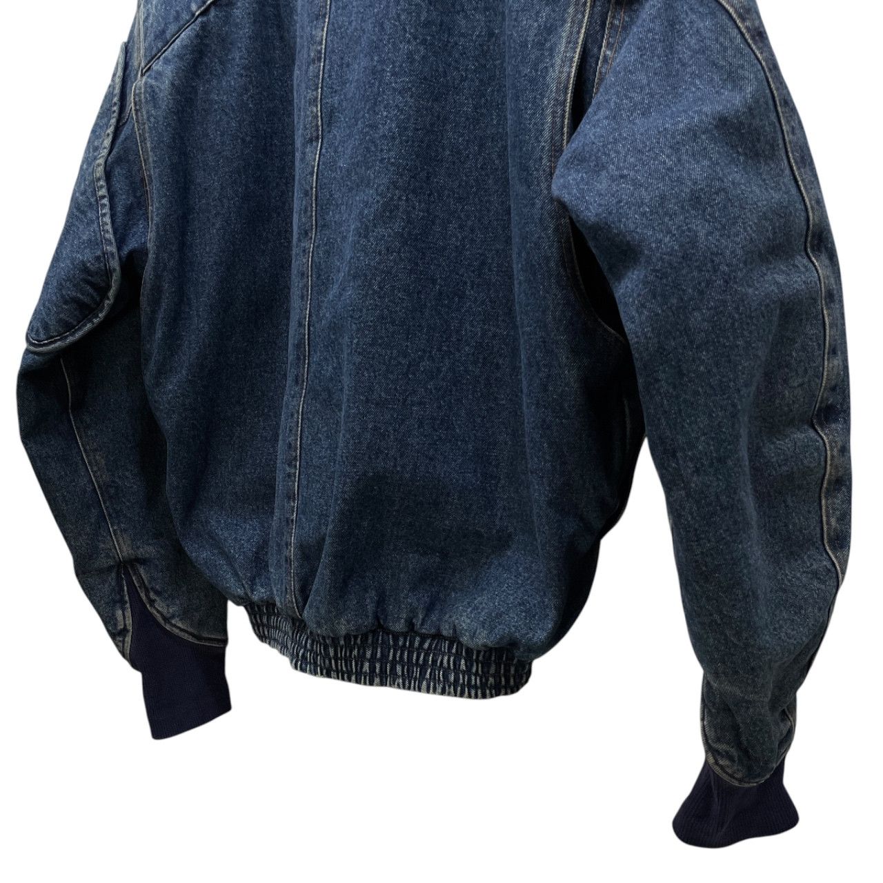 KATHARINE HAMNETT 86AW DENIM CARGO BOMBER JACKET デニムカーゴ