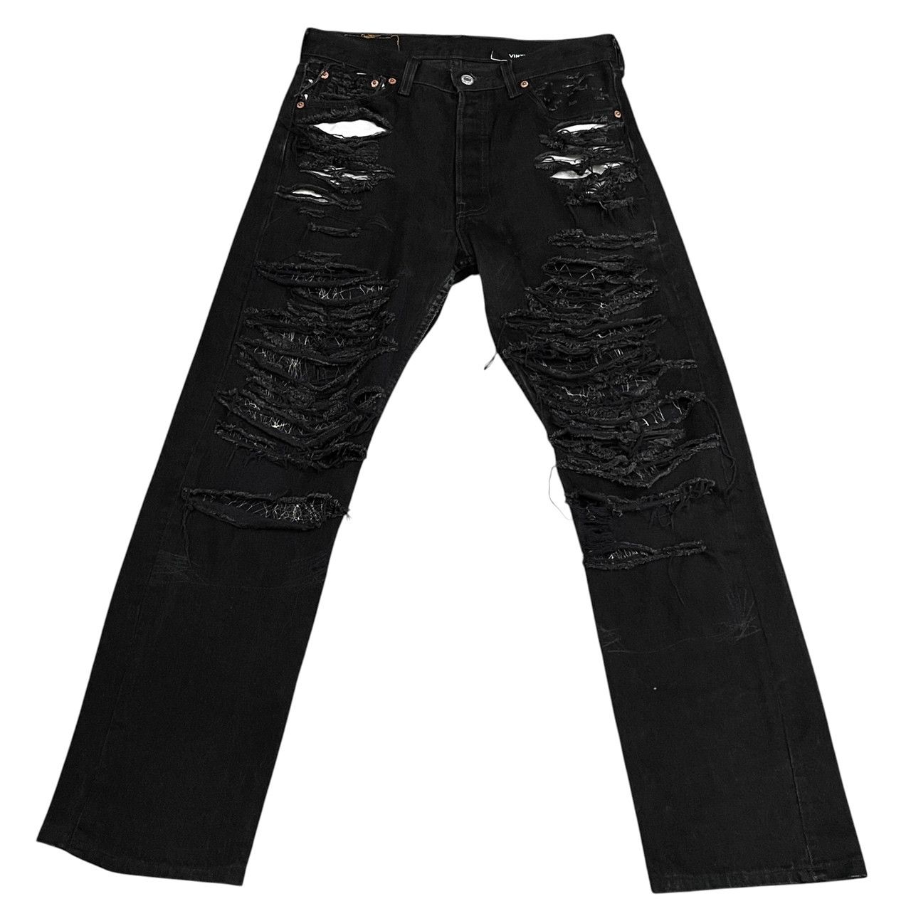 VINTI ANDREWS リーバイスリメイクダメージデニムパンツ ジーンズ 加工 